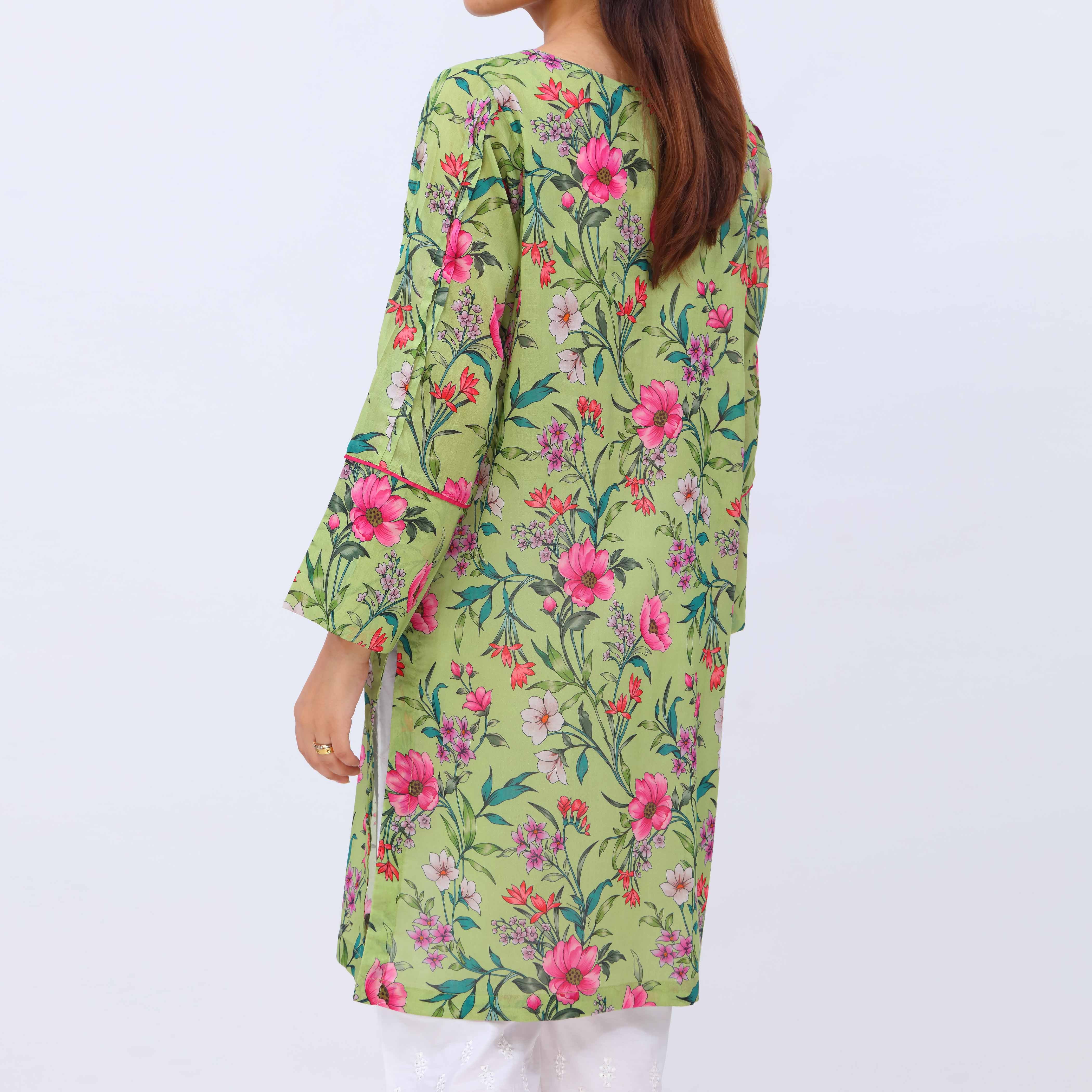 1 PC- Digital Printed Lawn Shirt PS5460 - Image 4