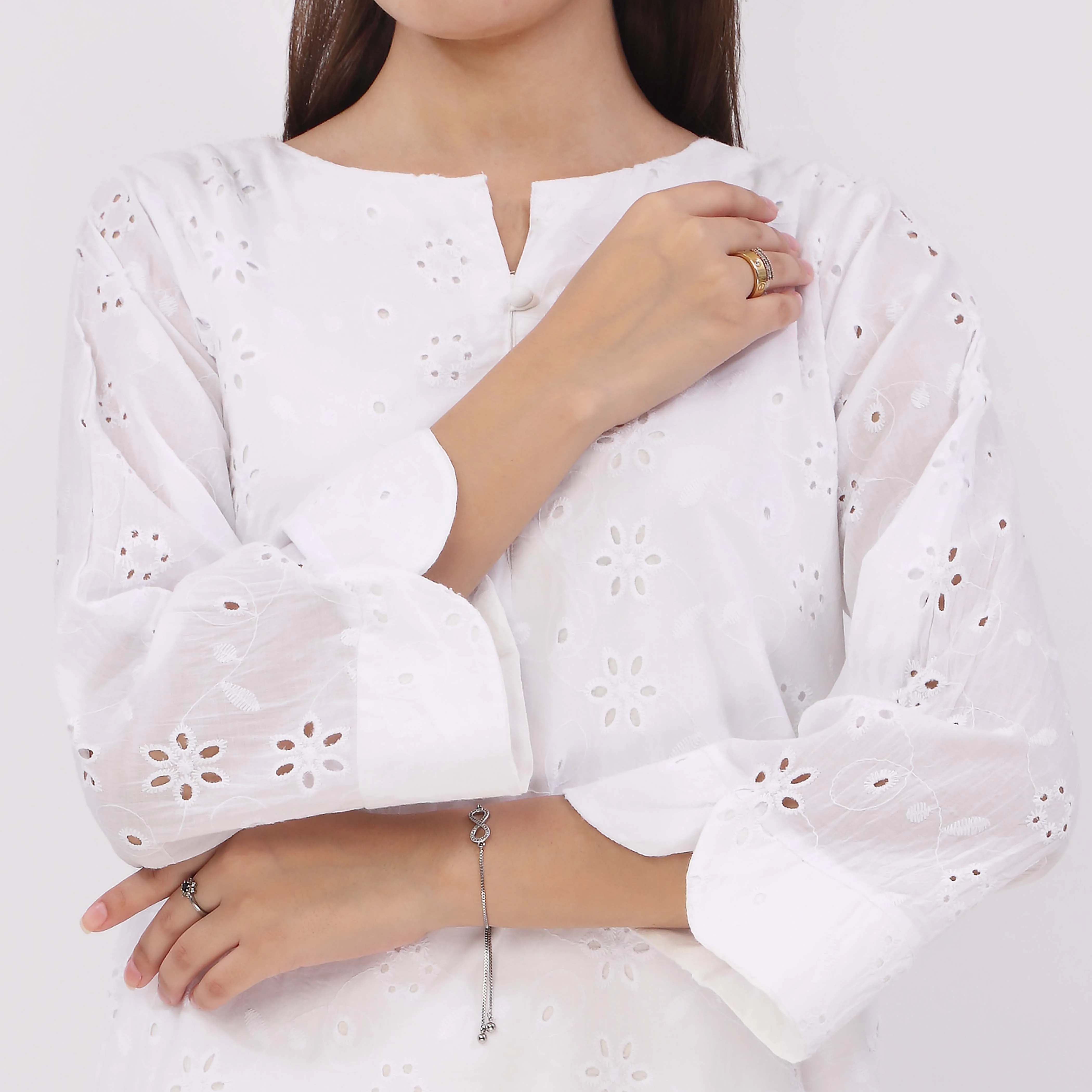 Lunar<br> Embroidered Shirt PW5199 - Image 3