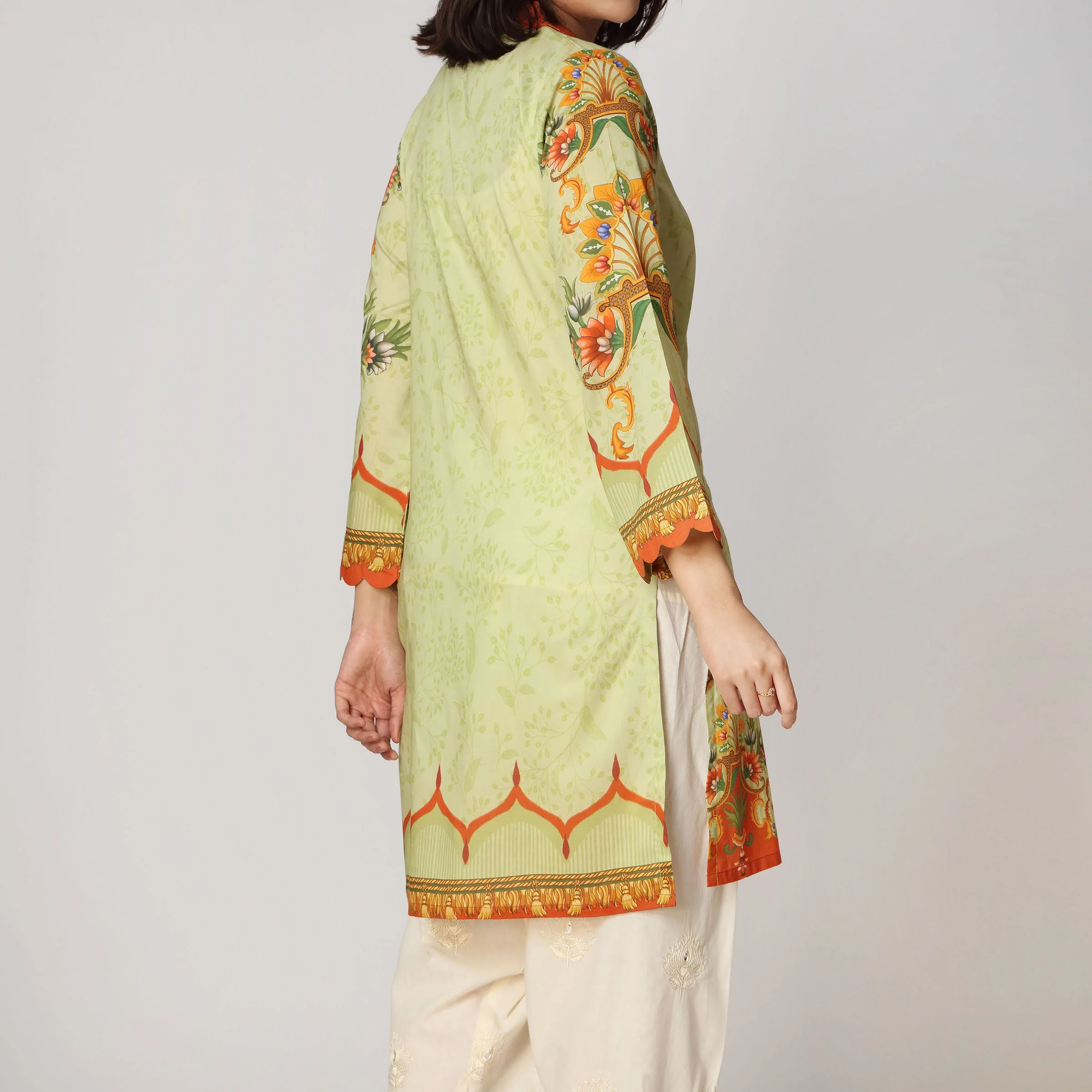 1PC- Digital Printed Lawn Shirt PS3140 - Image 3