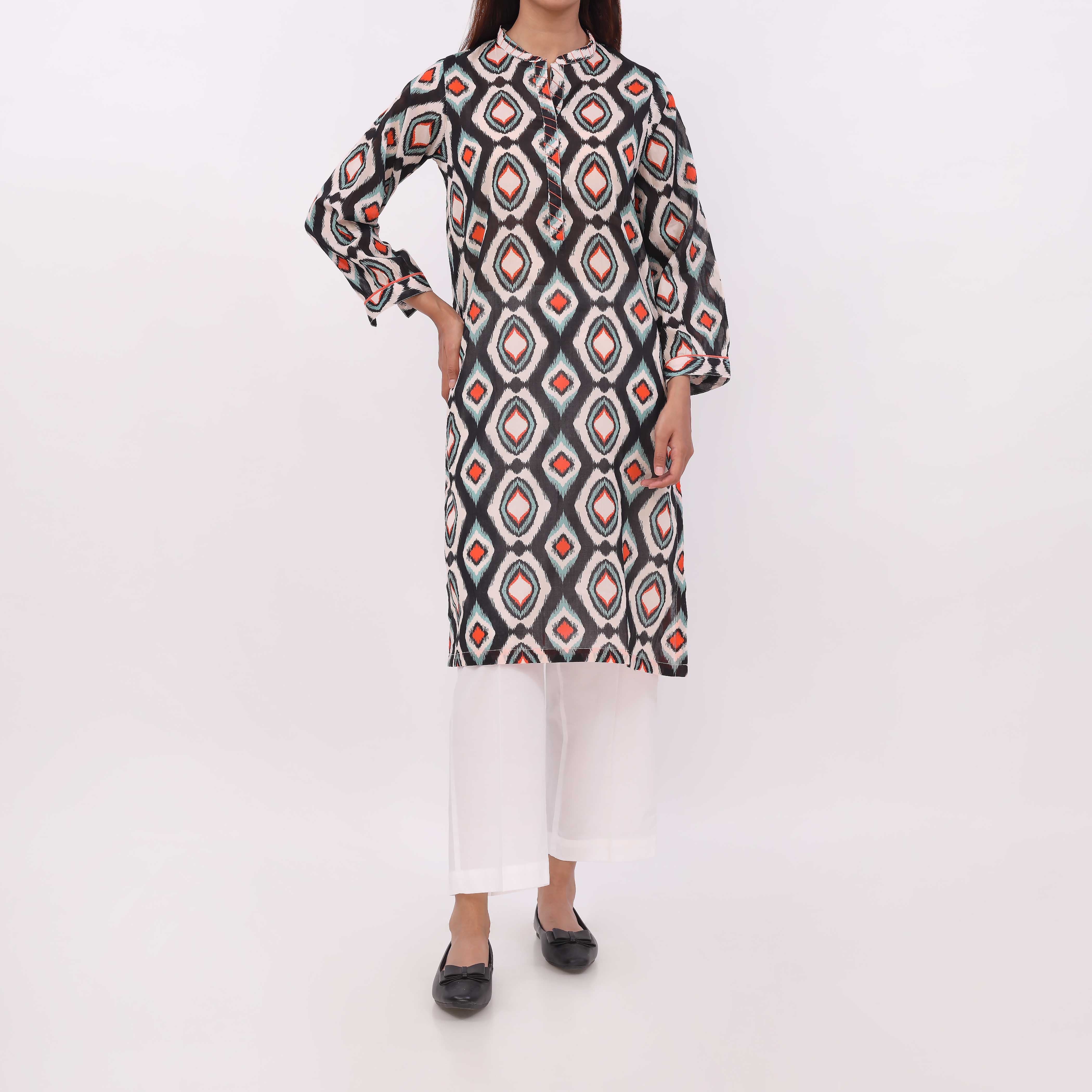 1PC- Digital Printed Lawn Shirt PS5427 - Image 2