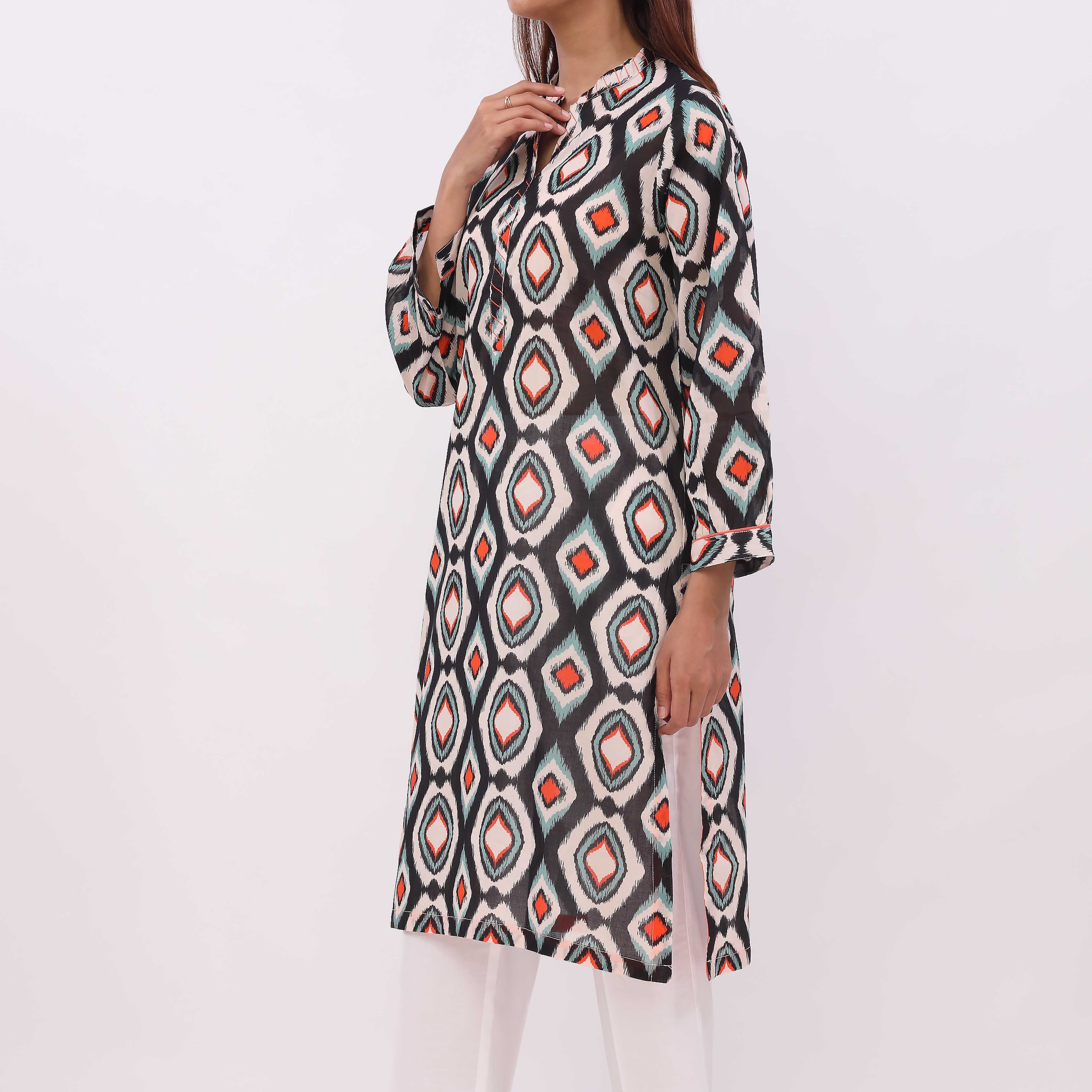1PC- Digital Printed Lawn Shirt PS5427 - Image 4
