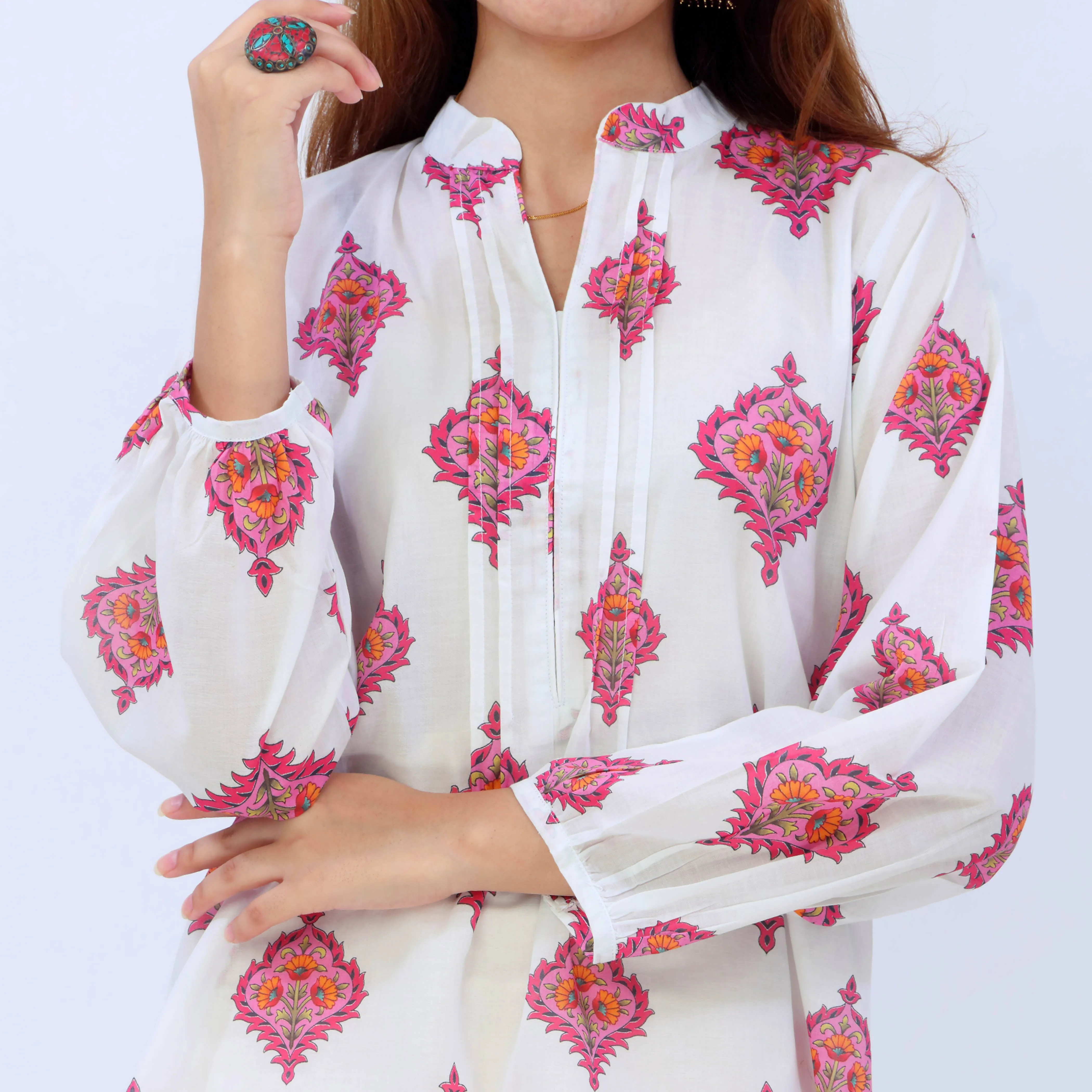 1PC- Digital Printed Lawn Shirt PS5489 - Image 2