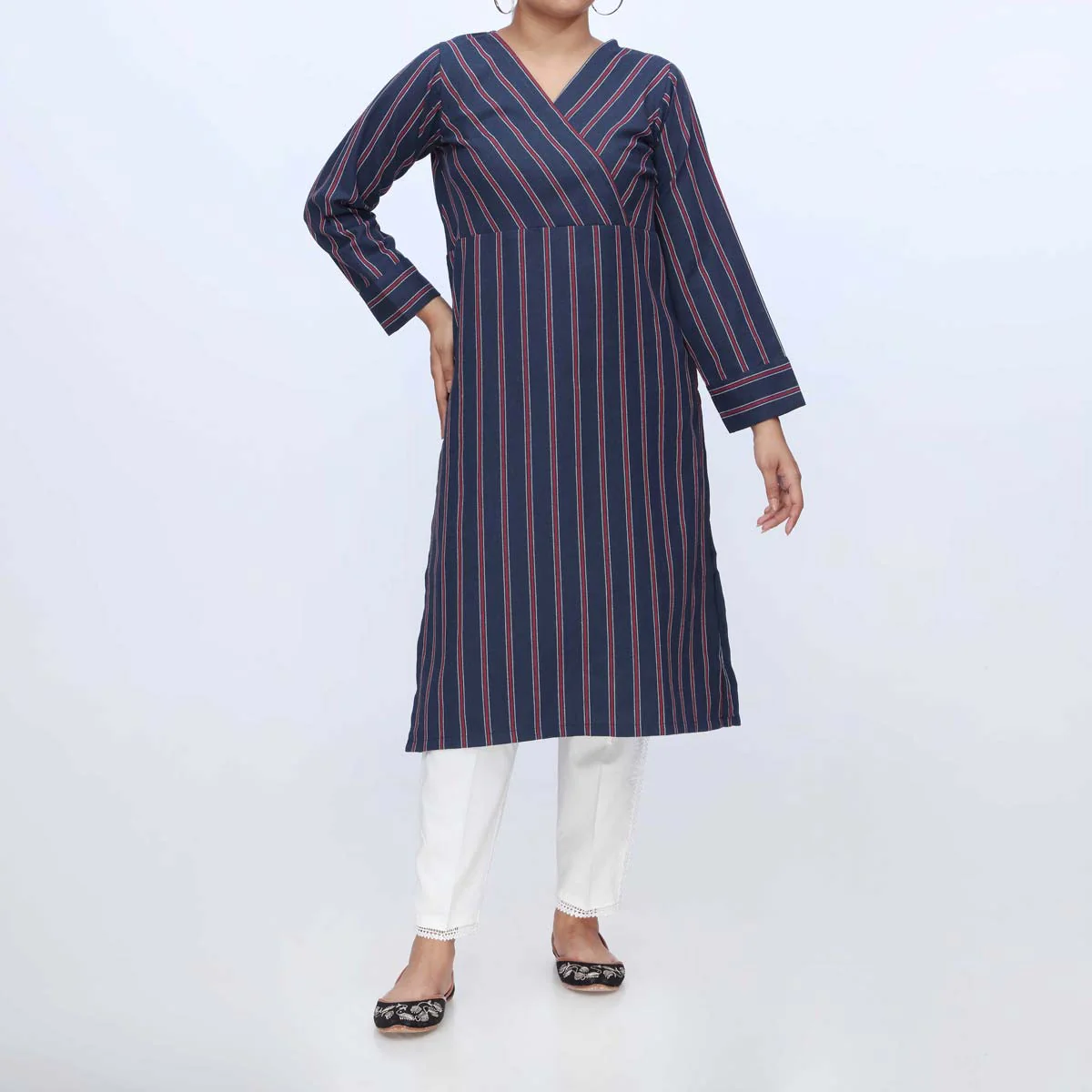 1PC-Flannel Checkered Shirt PW3074 - Image 2