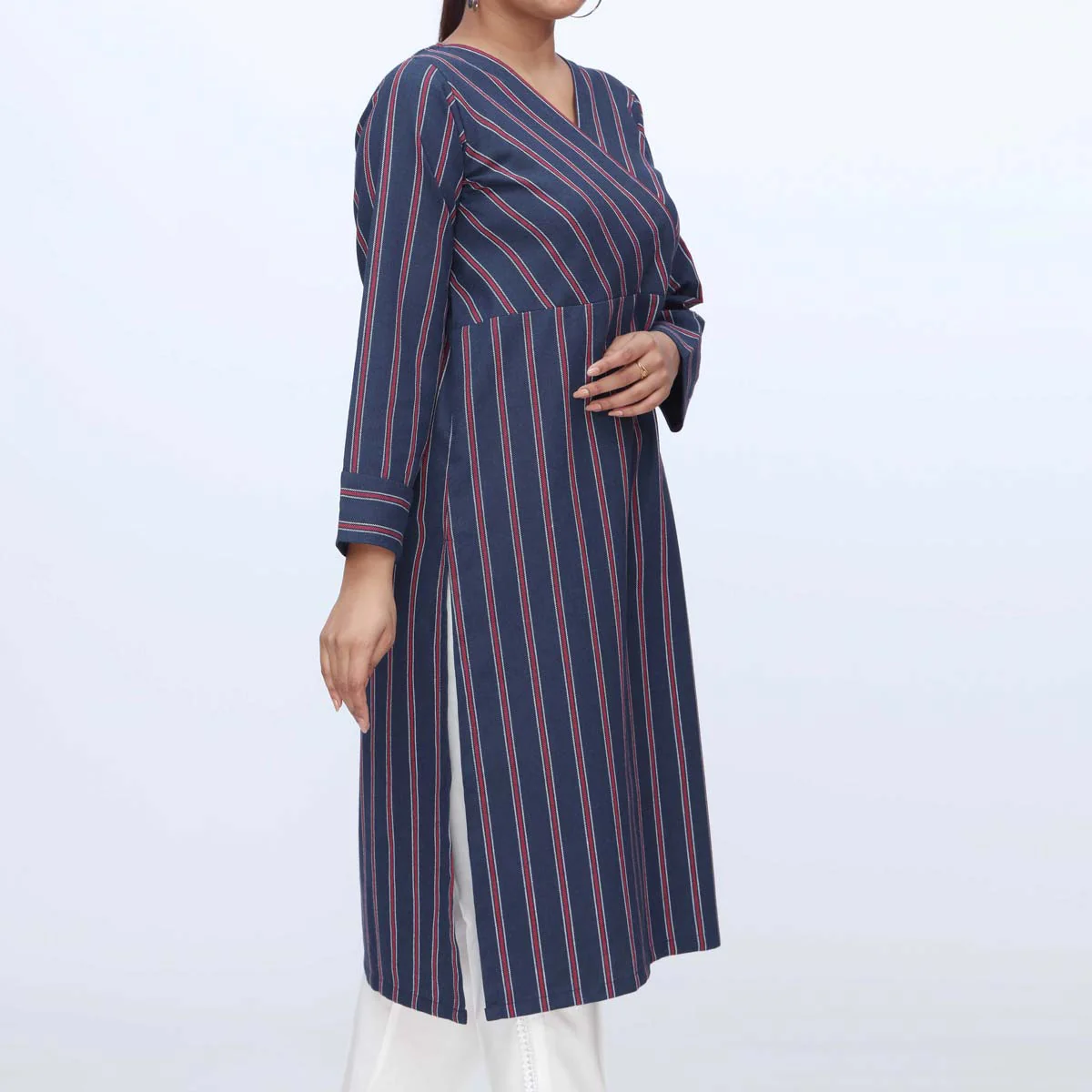1PC-Flannel Checkered Shirt PW3074 - Image 3