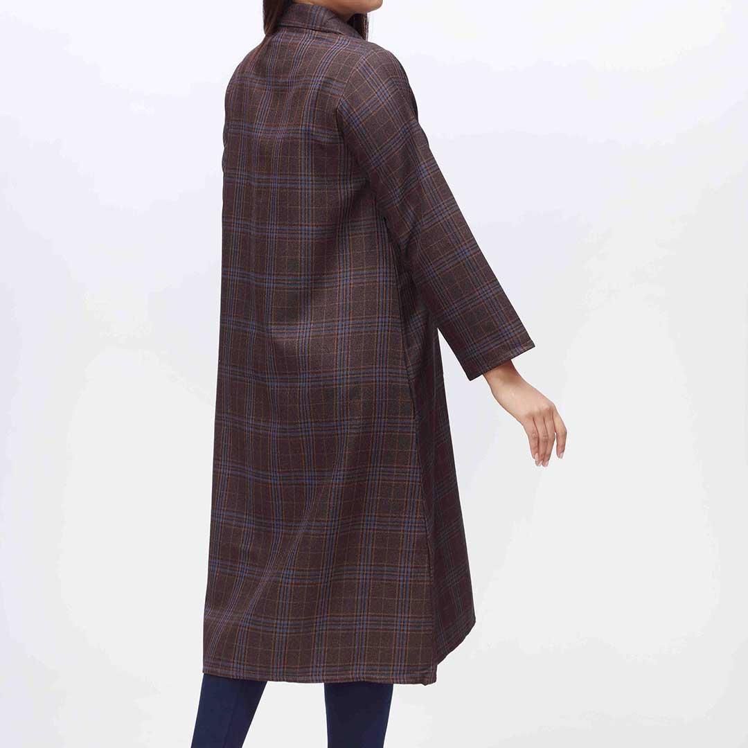 1PC- Flannel Checkered Shirt PW3262 - Image 3