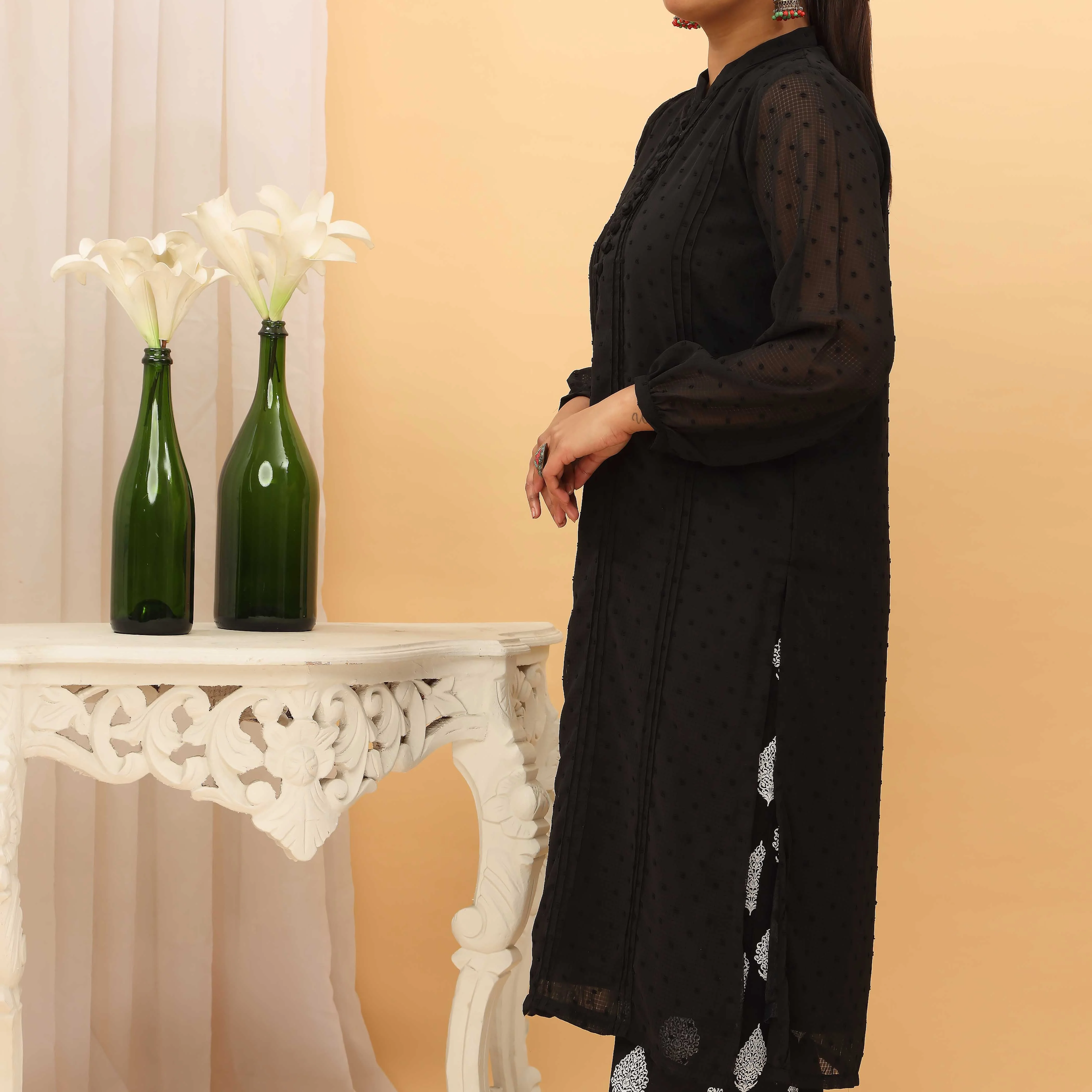 1PC- Georget Broshia Shirt PS5225 - Image 2