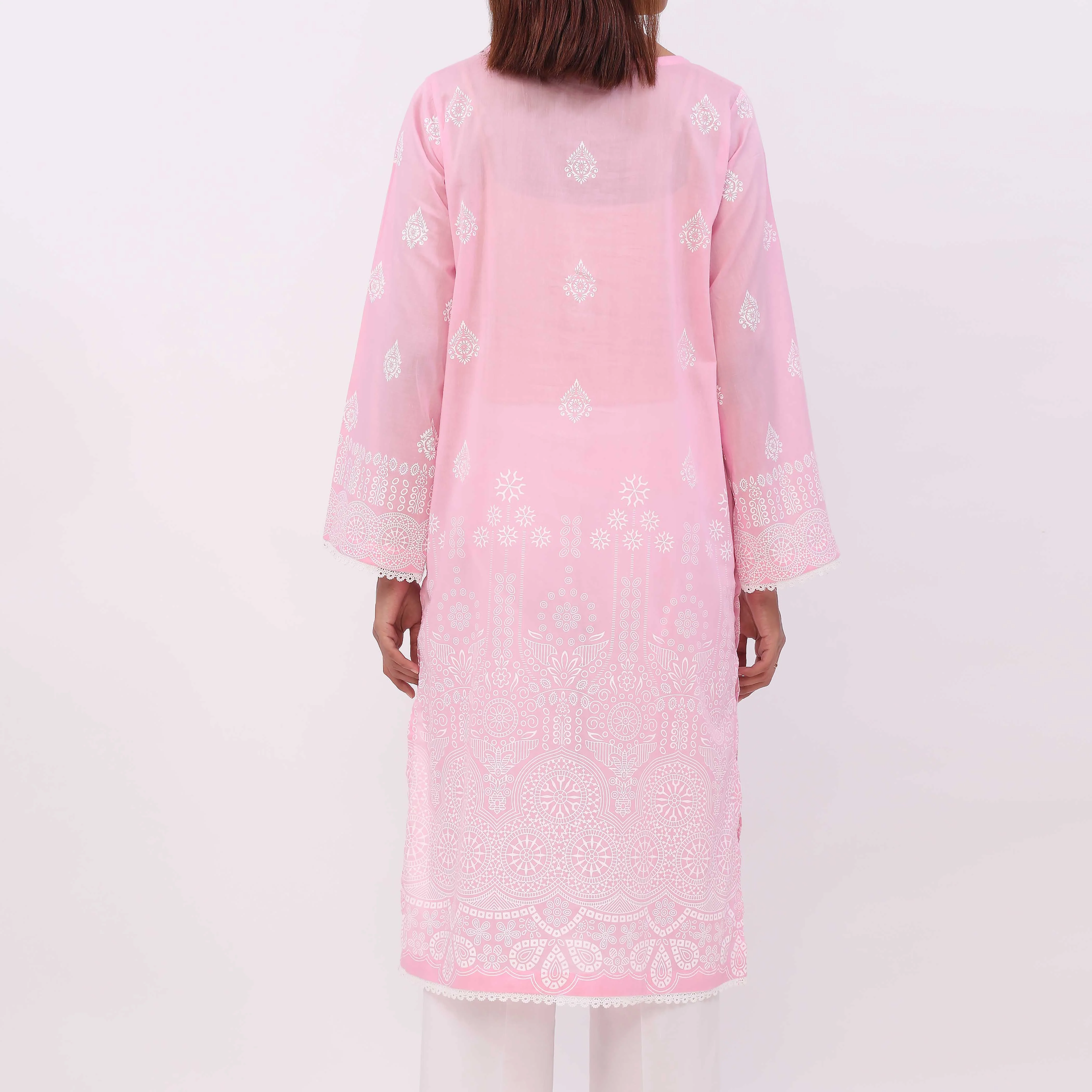 1PC- Paste Printed Lawn Shirt PS5103 - Image 3