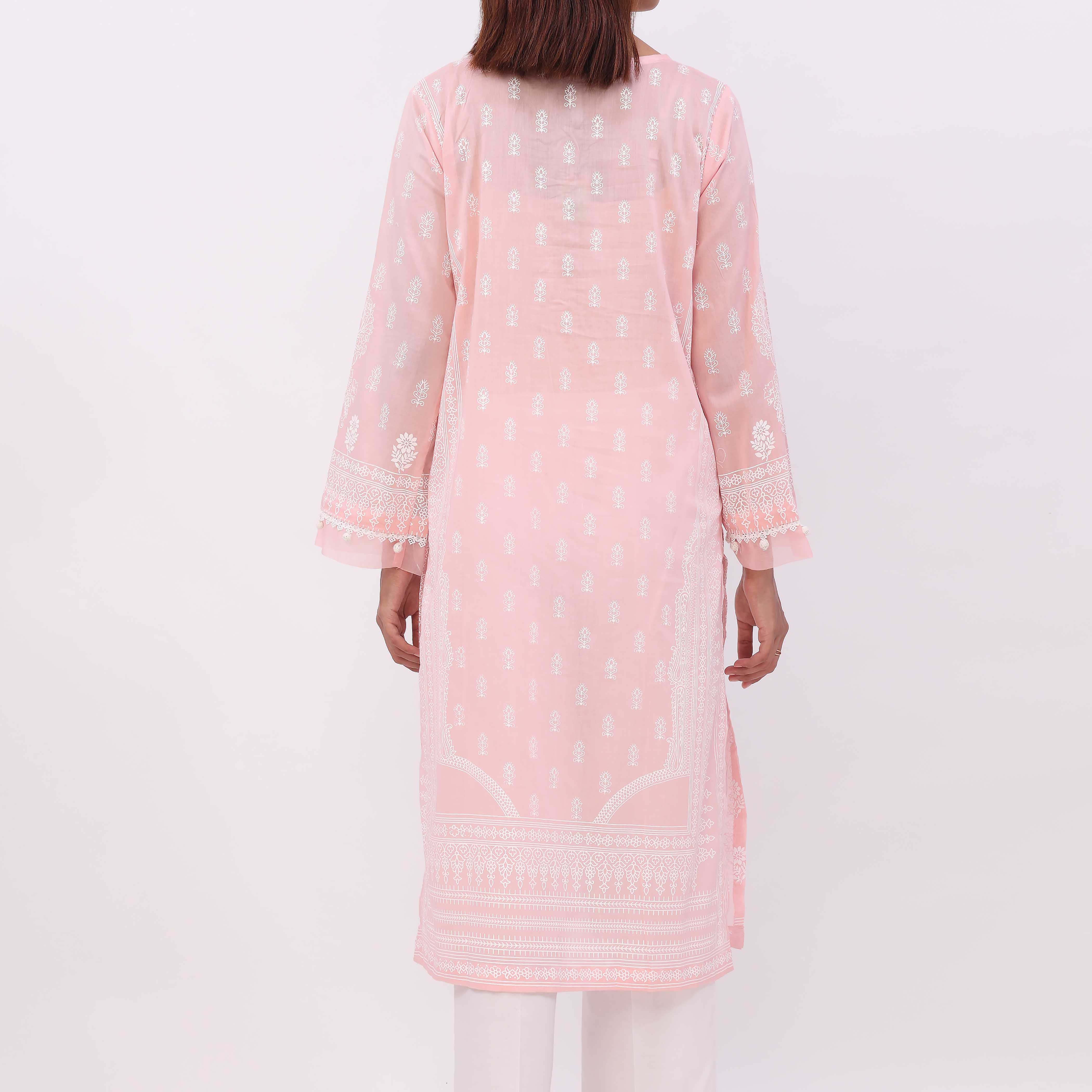 1PC- Paste Printed Lawn Shirt PS5175 - Image 3