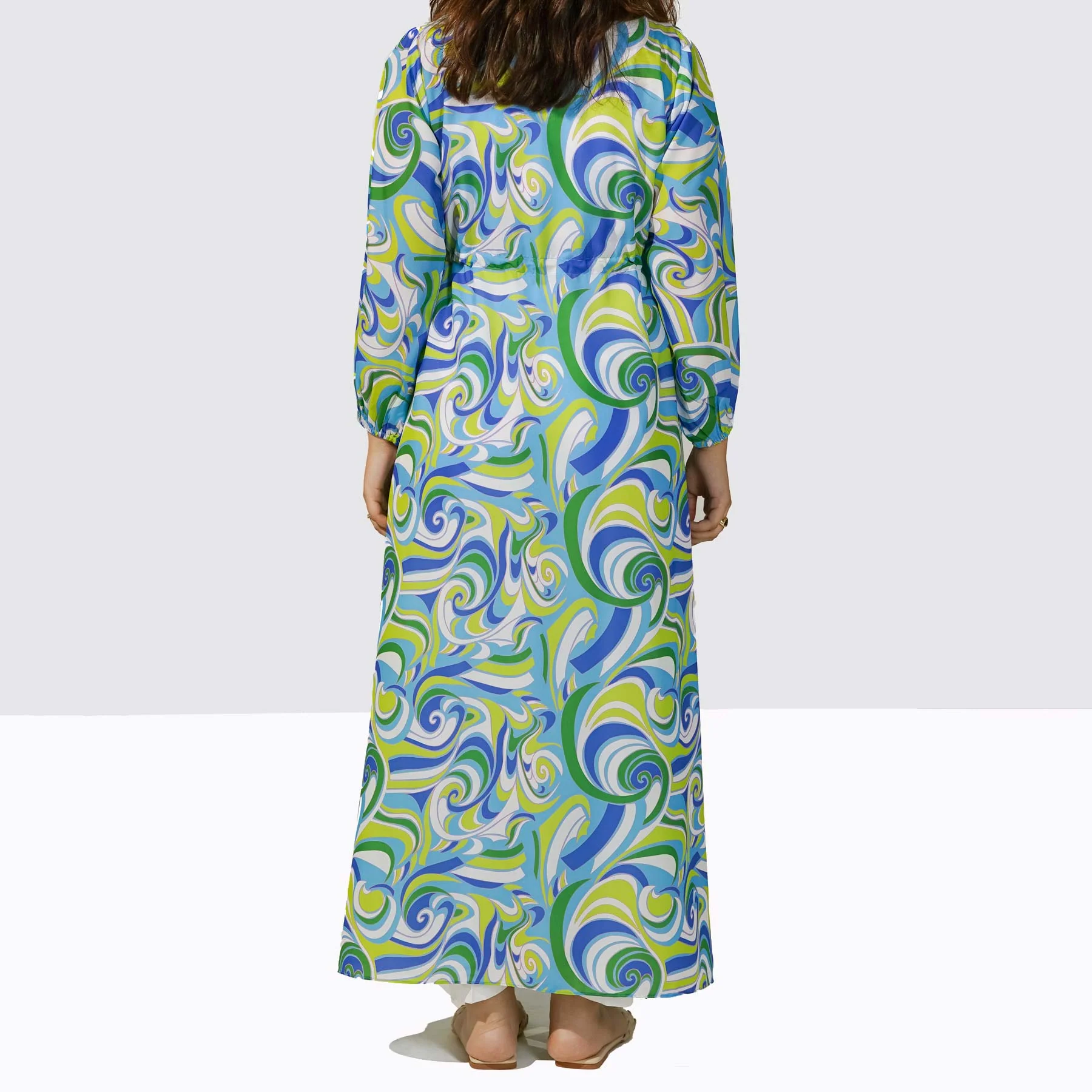 1PC-Printed Grip Silk Shirt PW3067 - Image 2