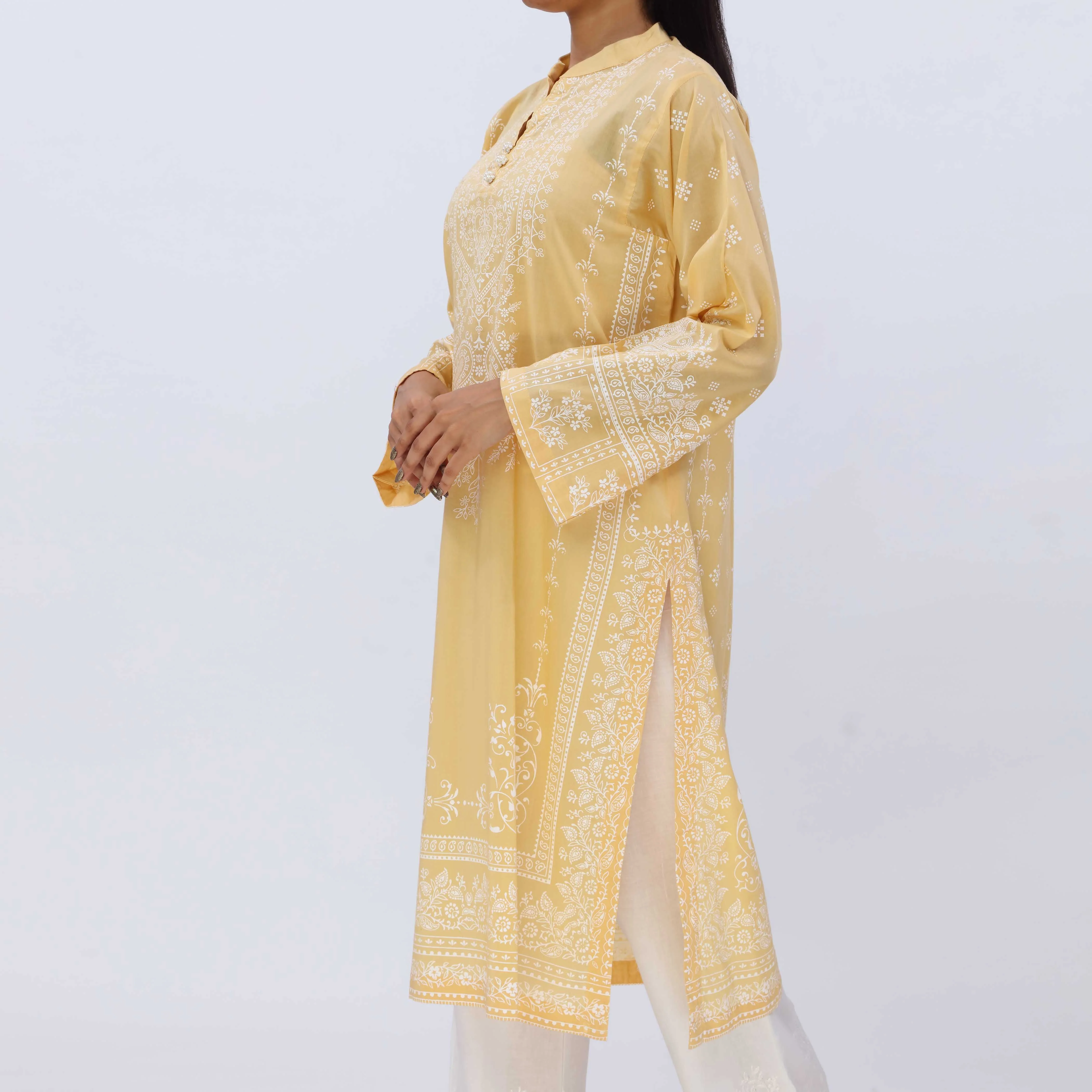 1PC- Printed Lawn Shirt PS5394 - Image 4