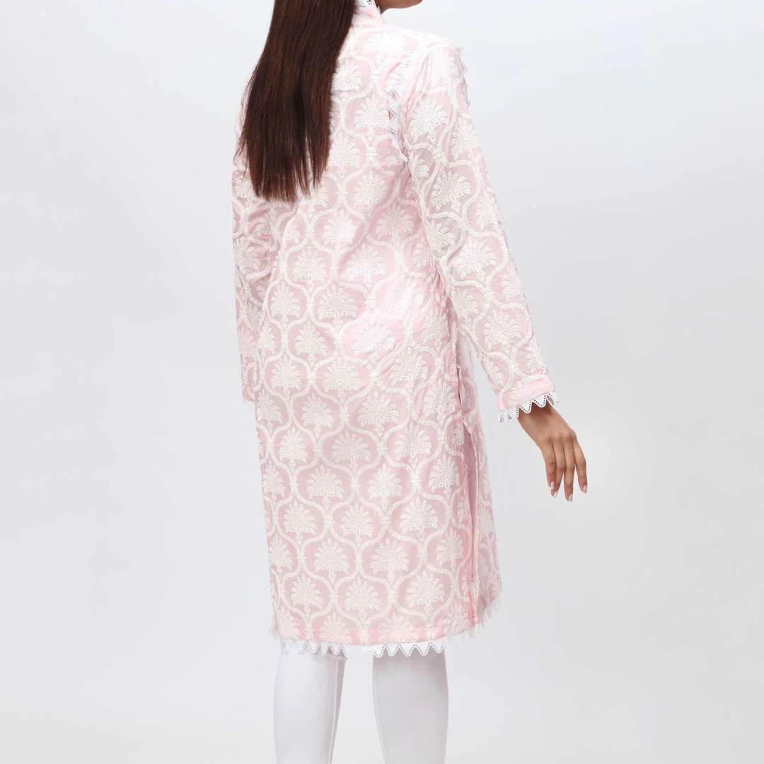 1PC- Puff Printed Cambric Shirt PS4012 - Image 3