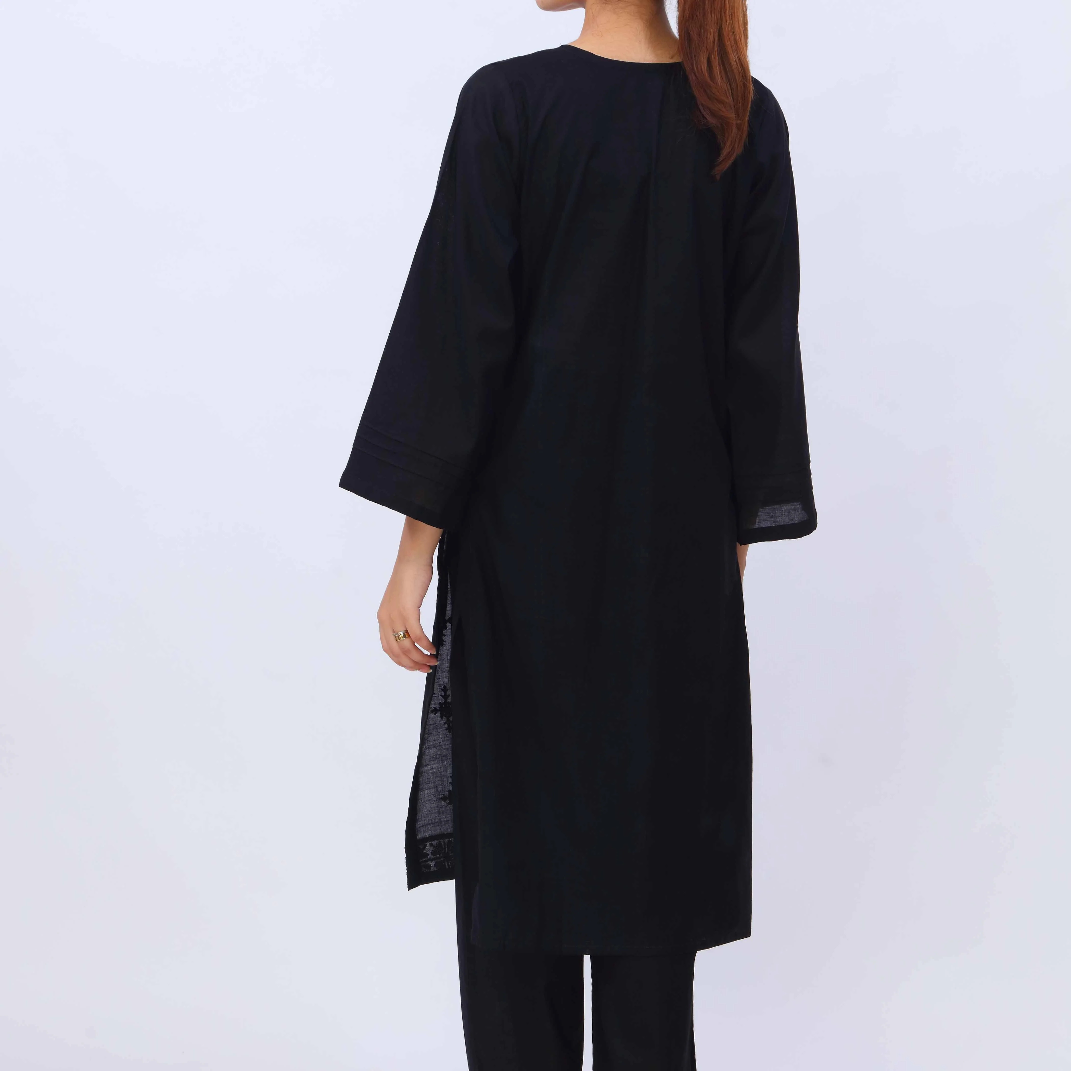 2 PC- Embroidered Cambric Suit PS5443 - Image 3
