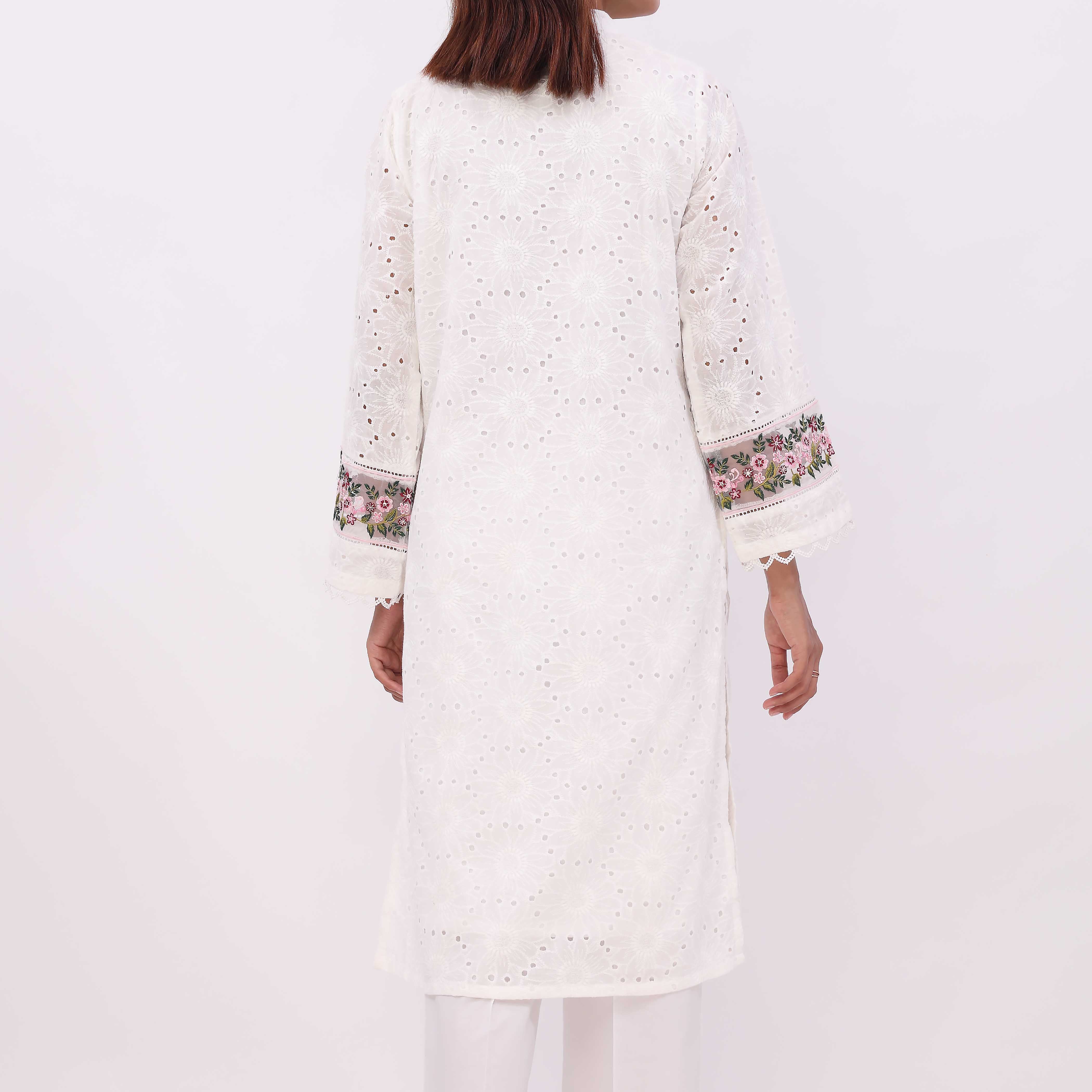 2PC- Chikan Kari Lawn Suit PS5296 - Image 4