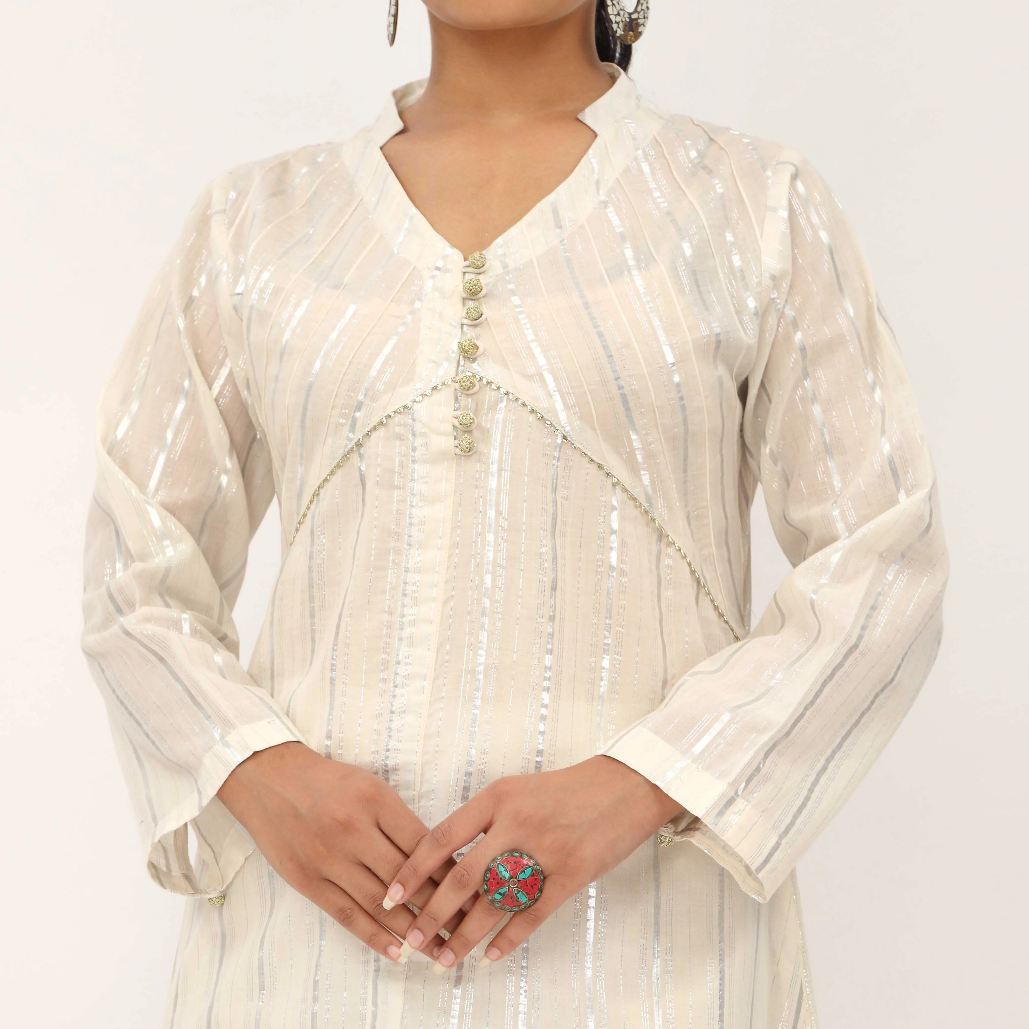 2PC- Cotton Lurix Suit PS5364 - Image 2