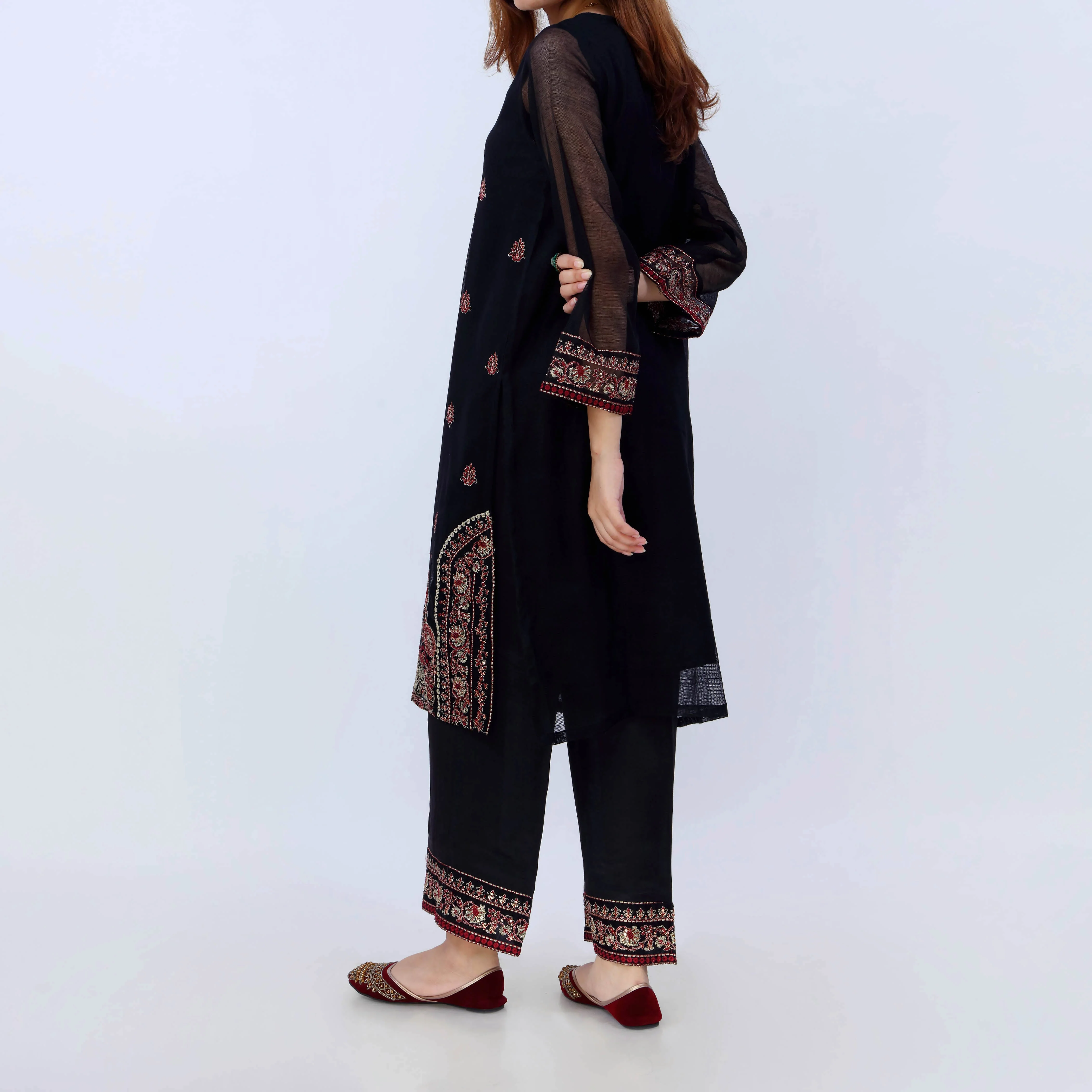 2PC- Cotton Net Suit PS5228 - Image 5