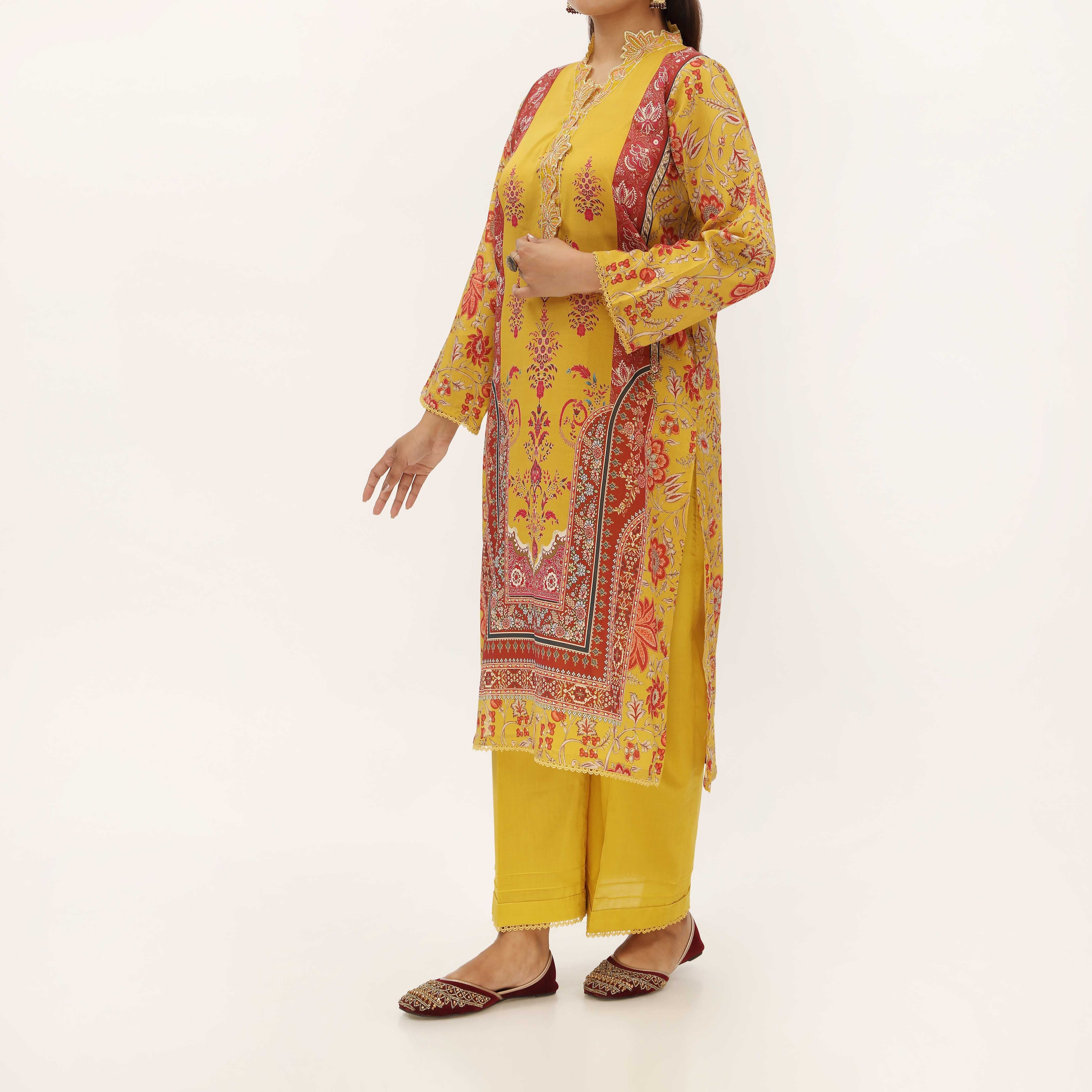 2PC- Digital Printed Lawn Suit PS5319 - Image 4