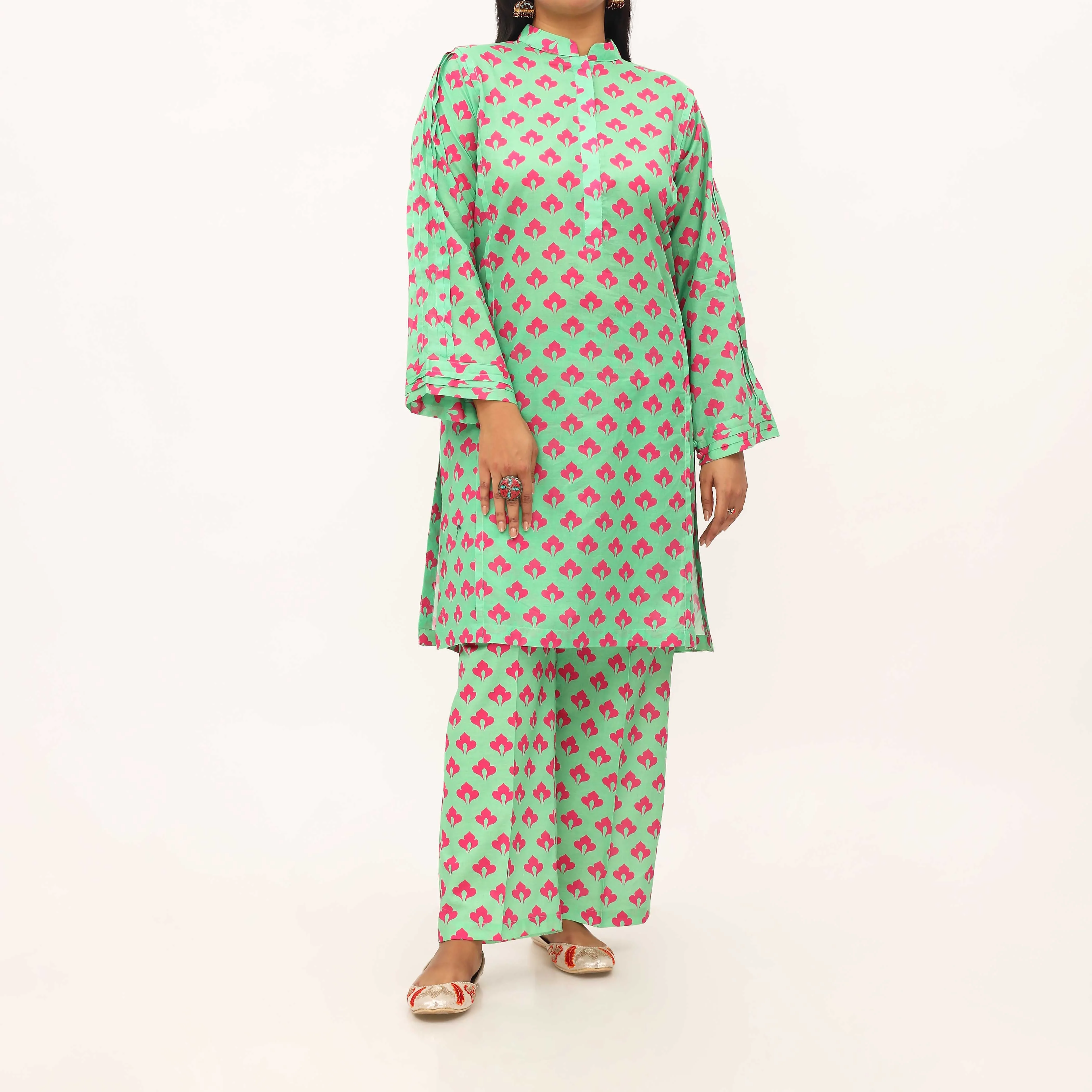 2PC- Digital Printed Lawn Suit PS5397 - Image 2
