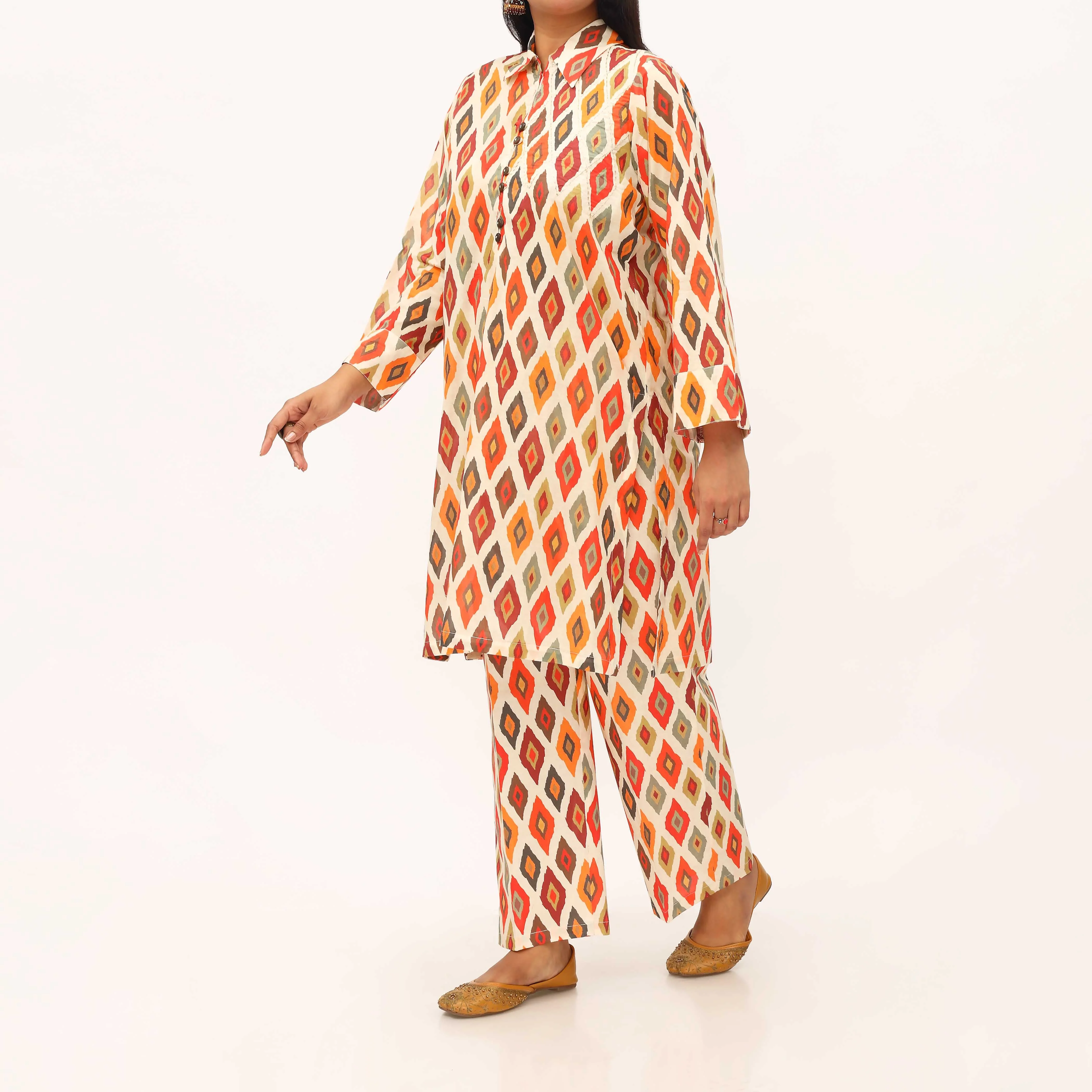 2PC- Digital Printed Lawn Suit PS5402 - Image 3