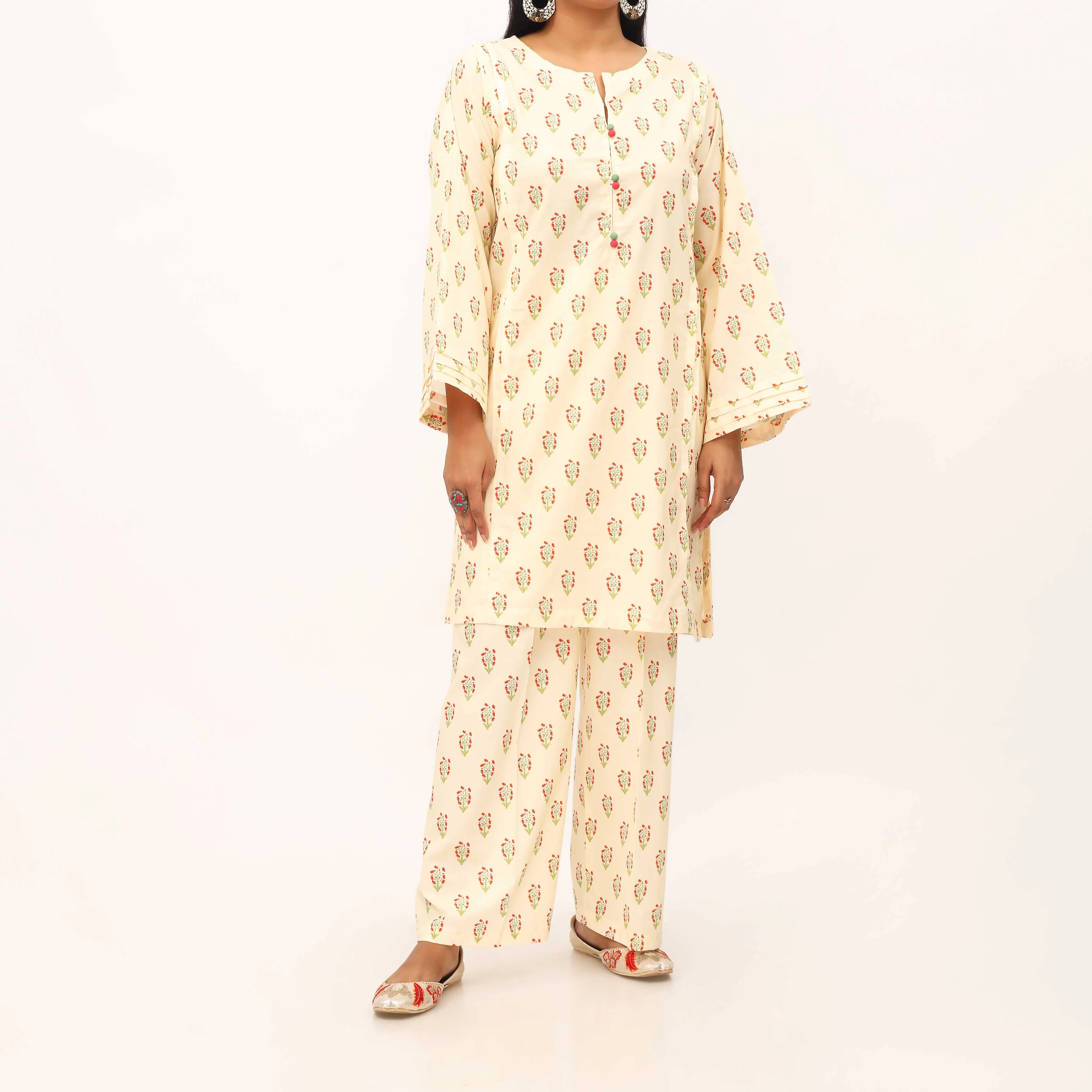 2PC- Digital Printed Lawn Suit PS5418