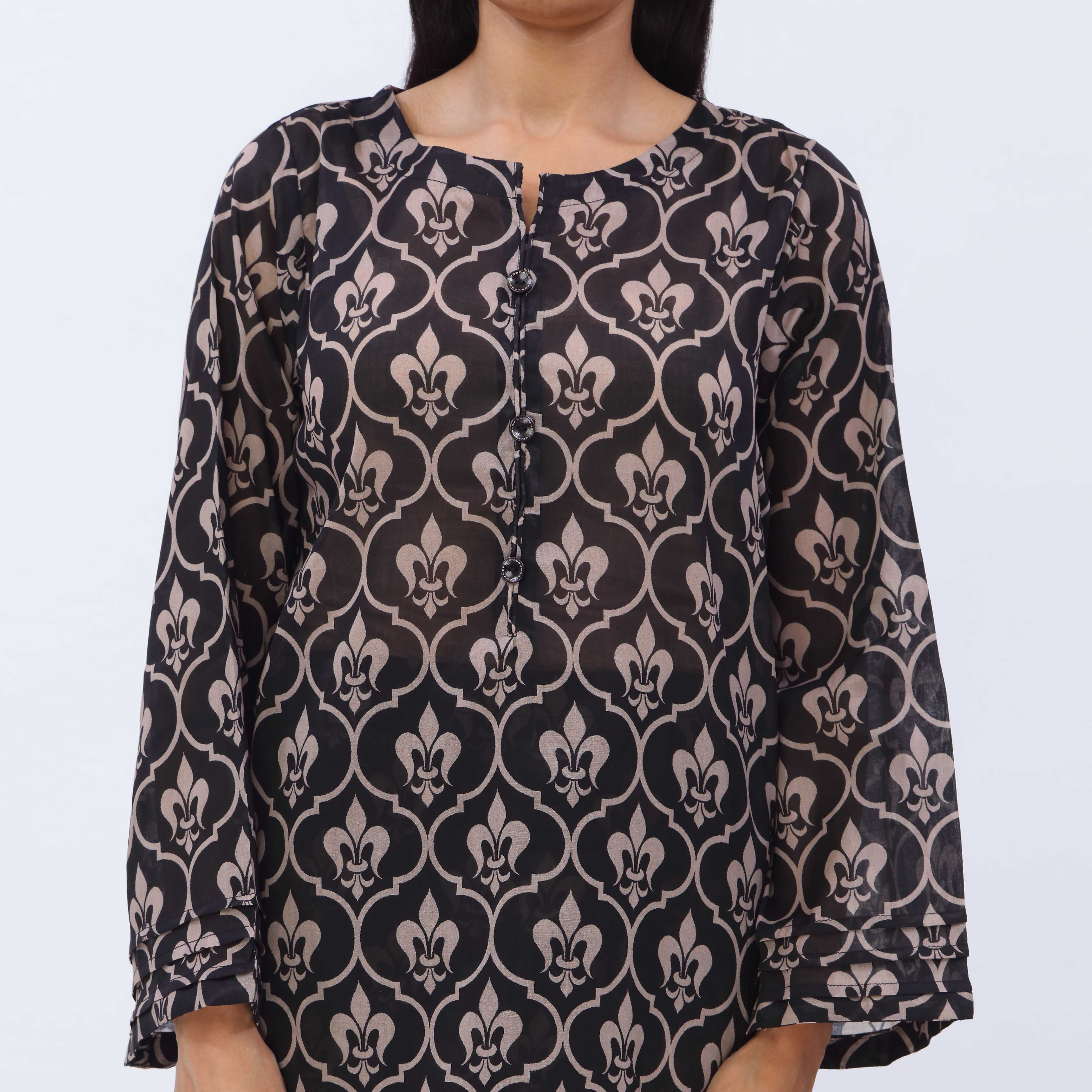 2PC- Digital Printed Lawn Suit PS5441 - Image 2