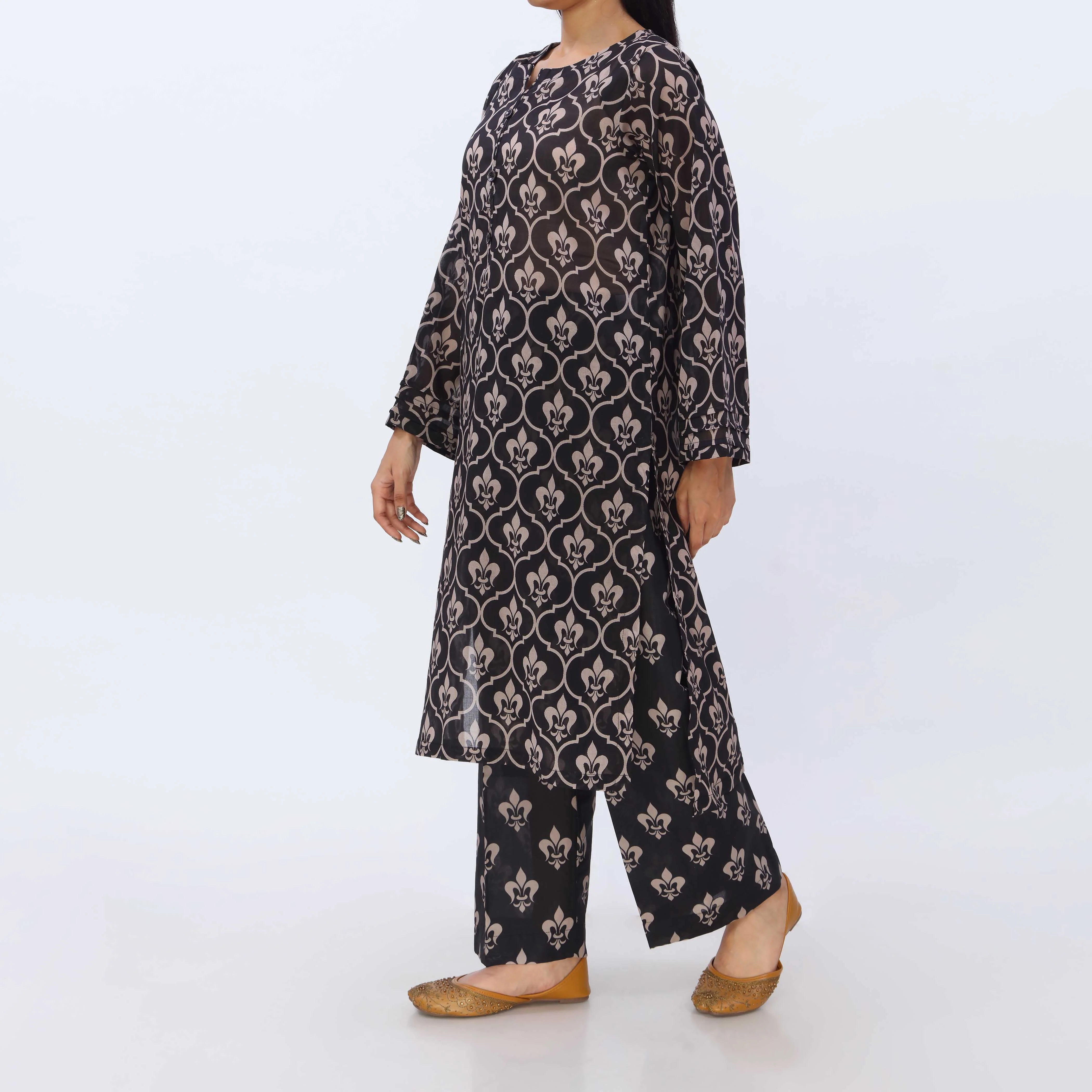 2PC- Digital Printed Lawn Suit PS5441 - Image 3