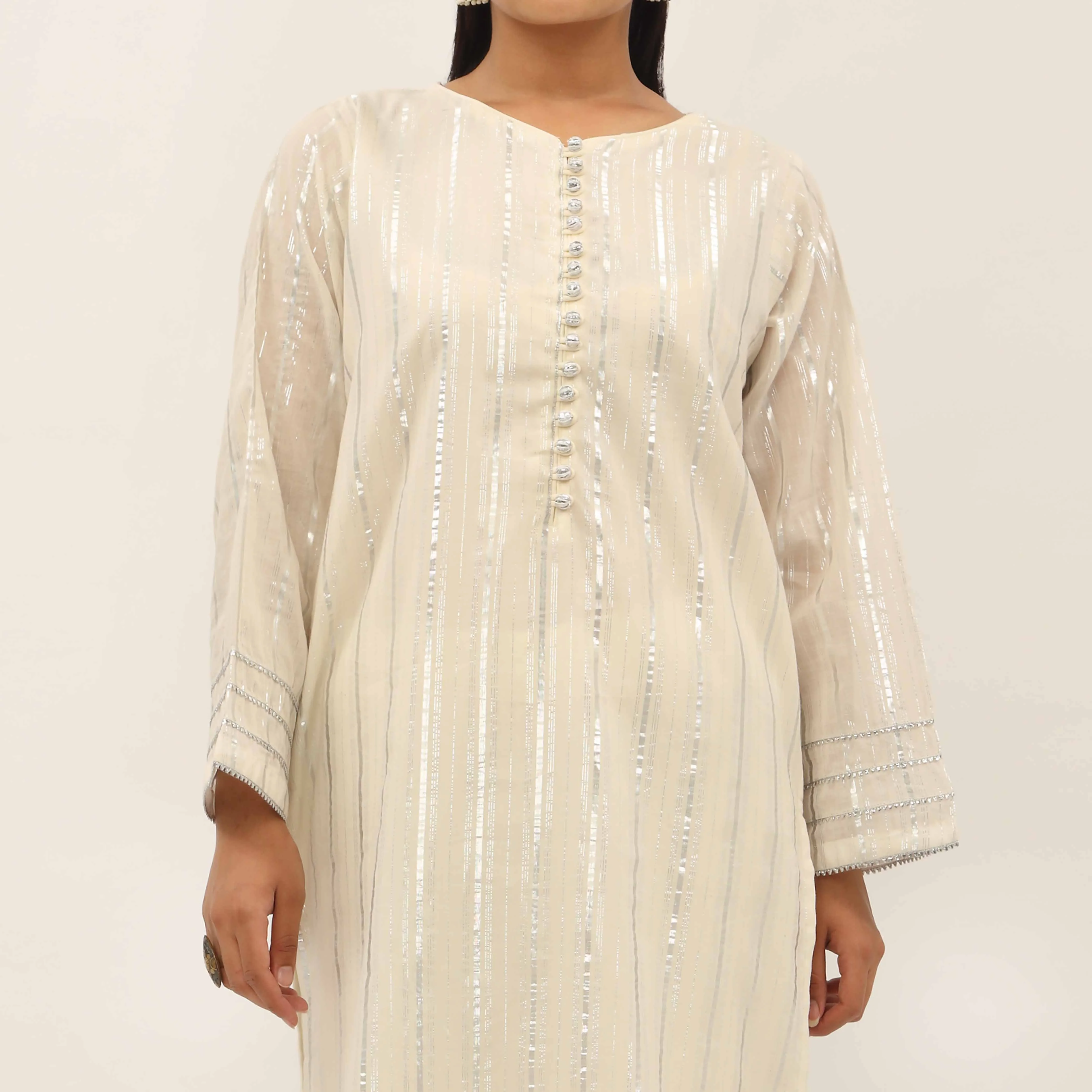 2PC- Lawn Zari Suit PS5111 - Image 2