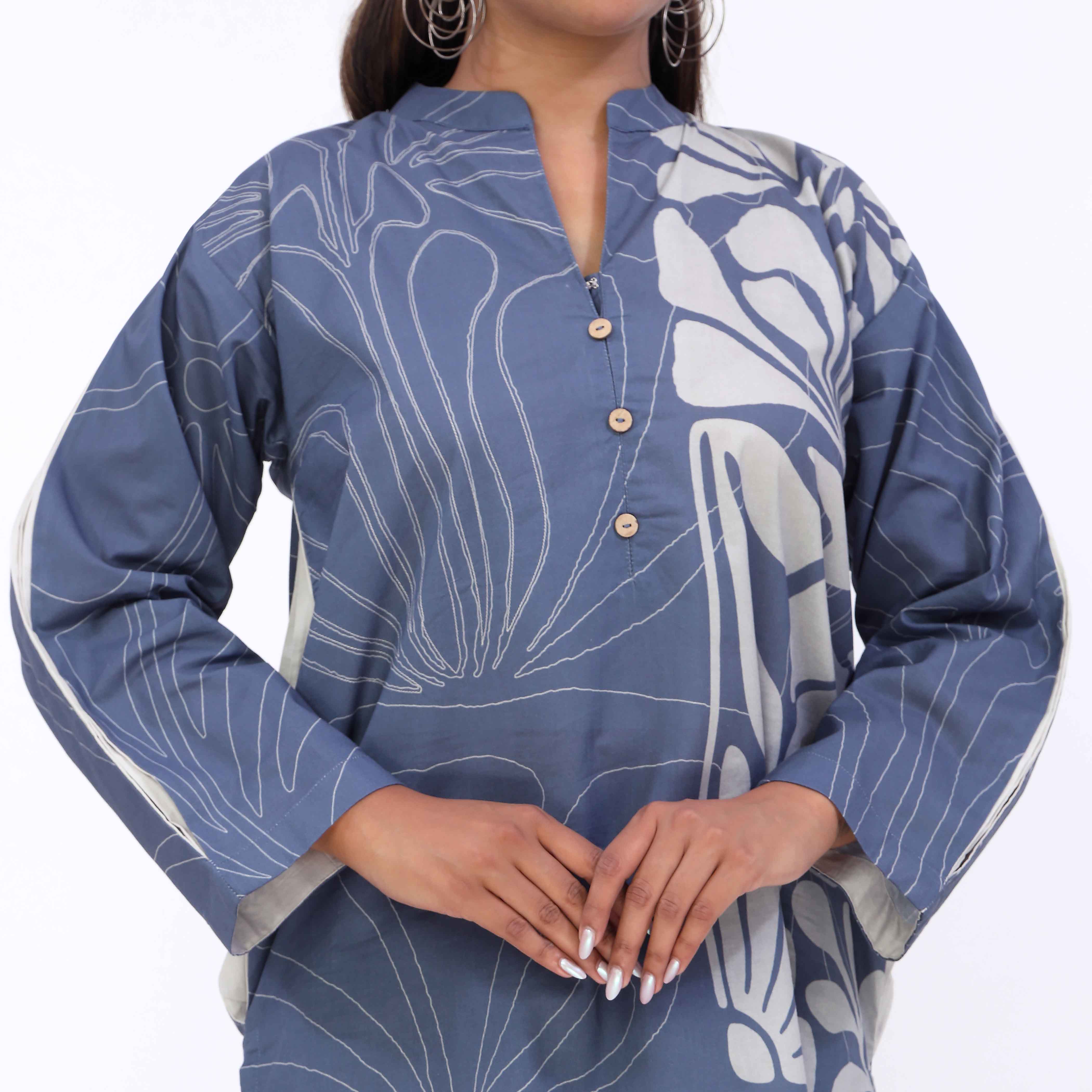 Azahar<br>2 PC Printed Suit PW5082 - Image 3
