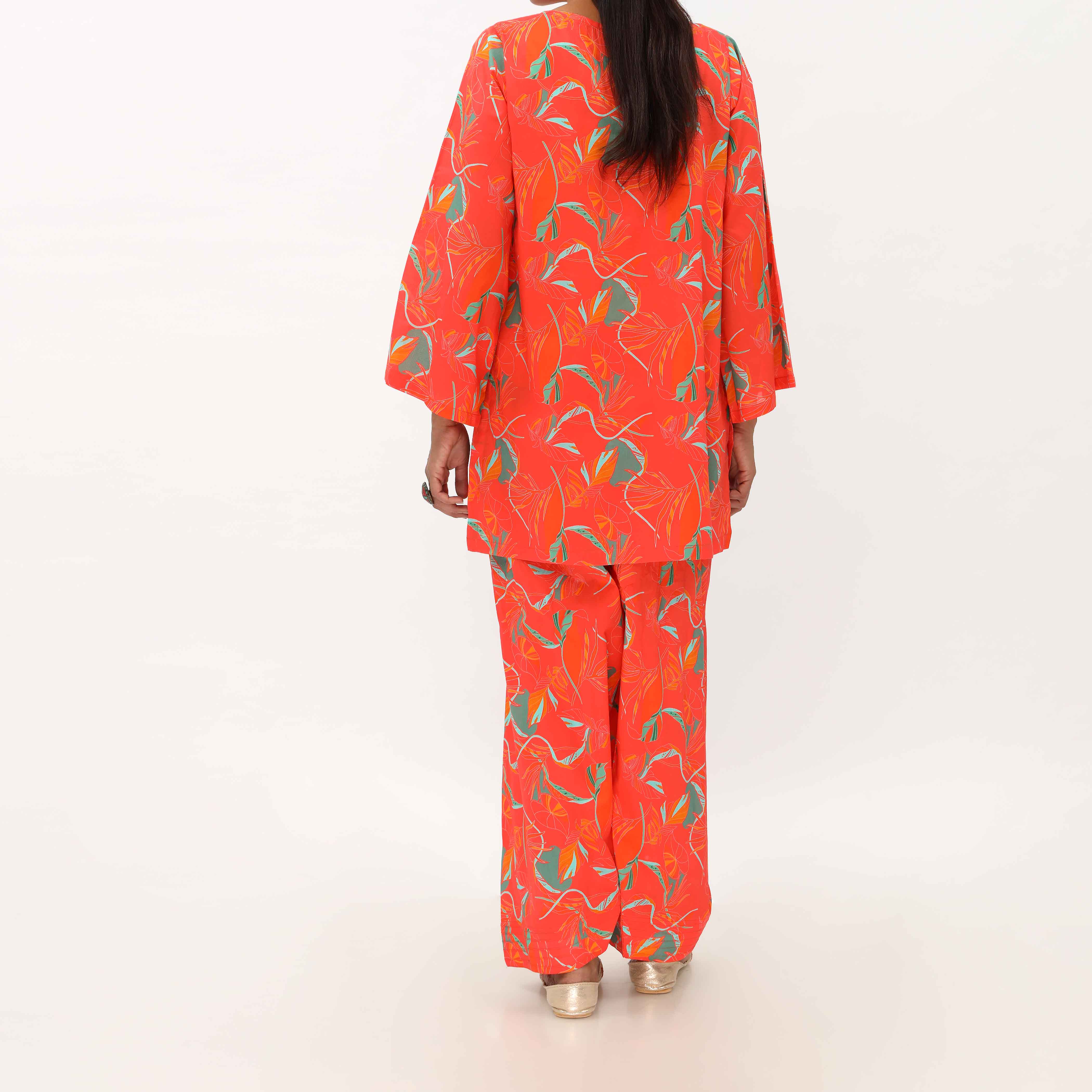 2PC- Unstitched Digital Printed Lawn Suit US5147 - Image 3