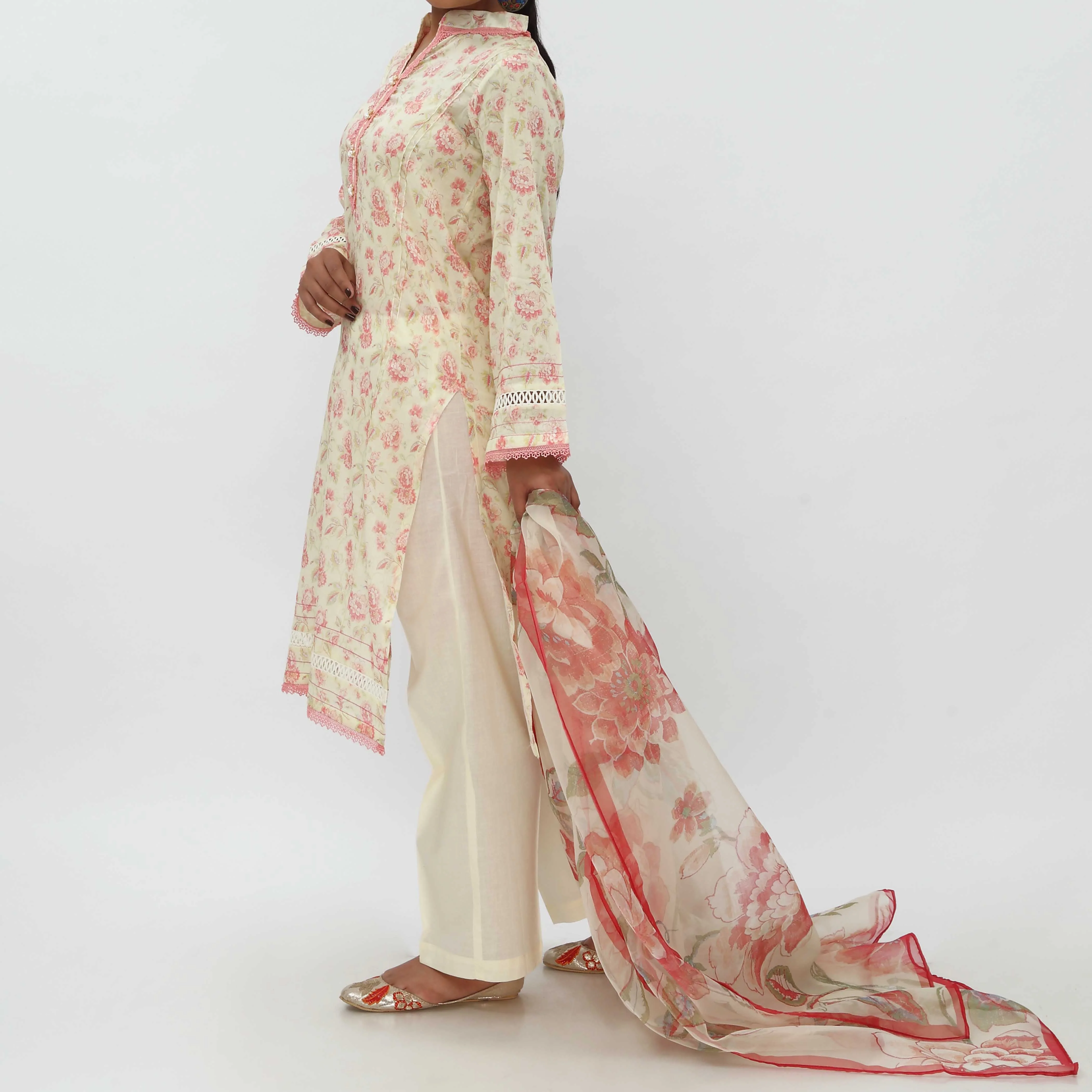 3PC- Digital Printed Lawn Suit PS5177 - Image 3