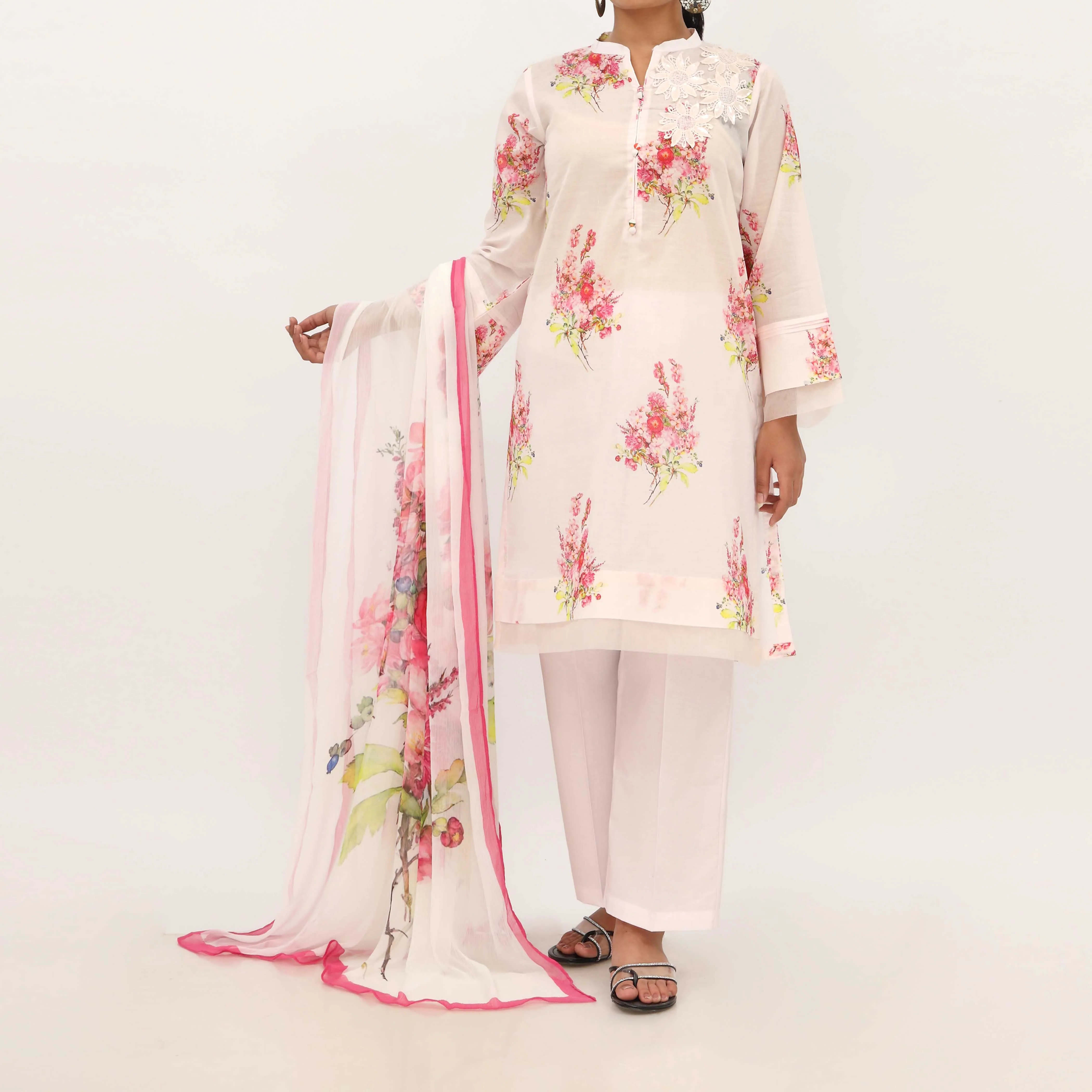 3PC- Digital Printed Lawn Suit PS5371 - Image 2