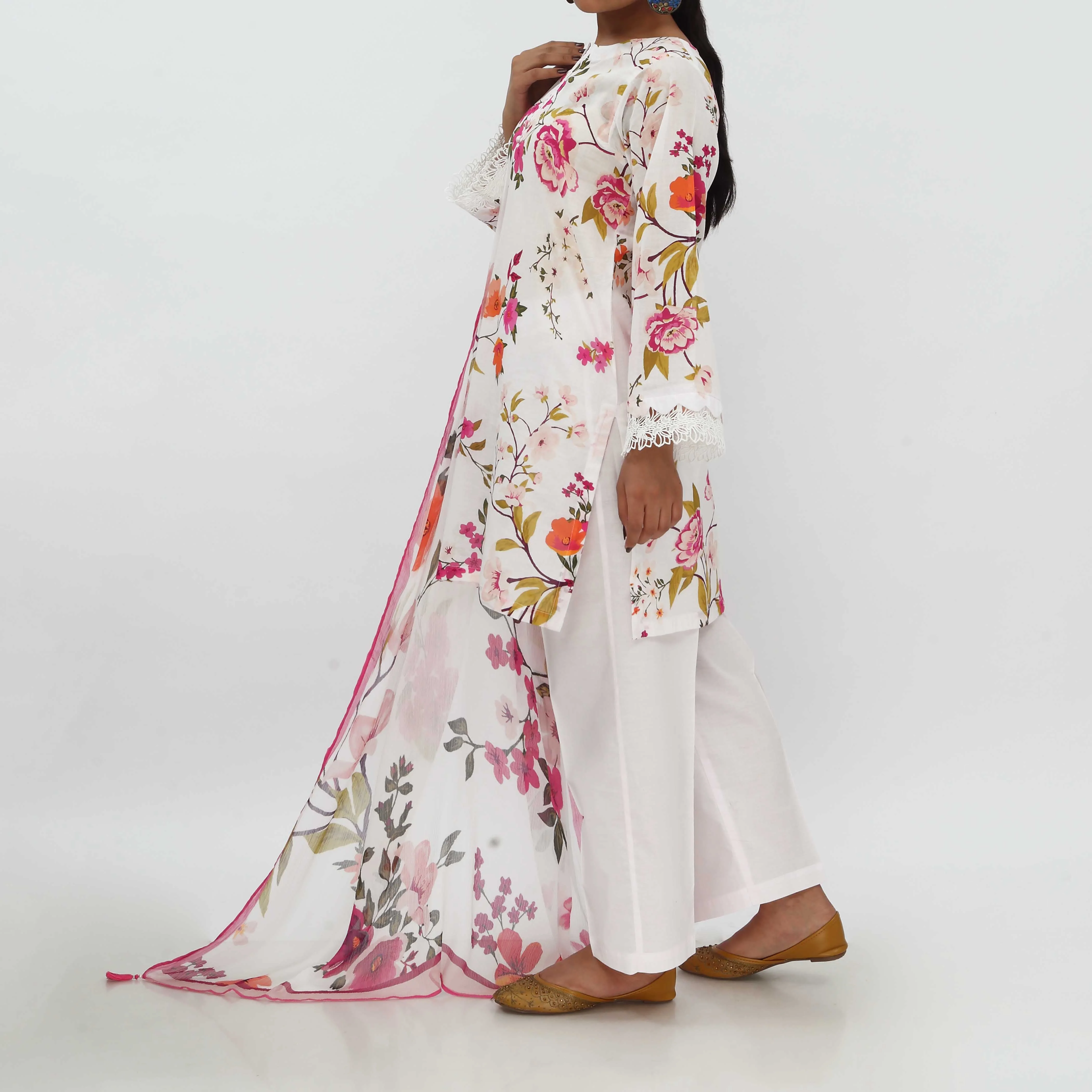 3PC- Digital Printed Lawn Suit PS5380 - Image 5