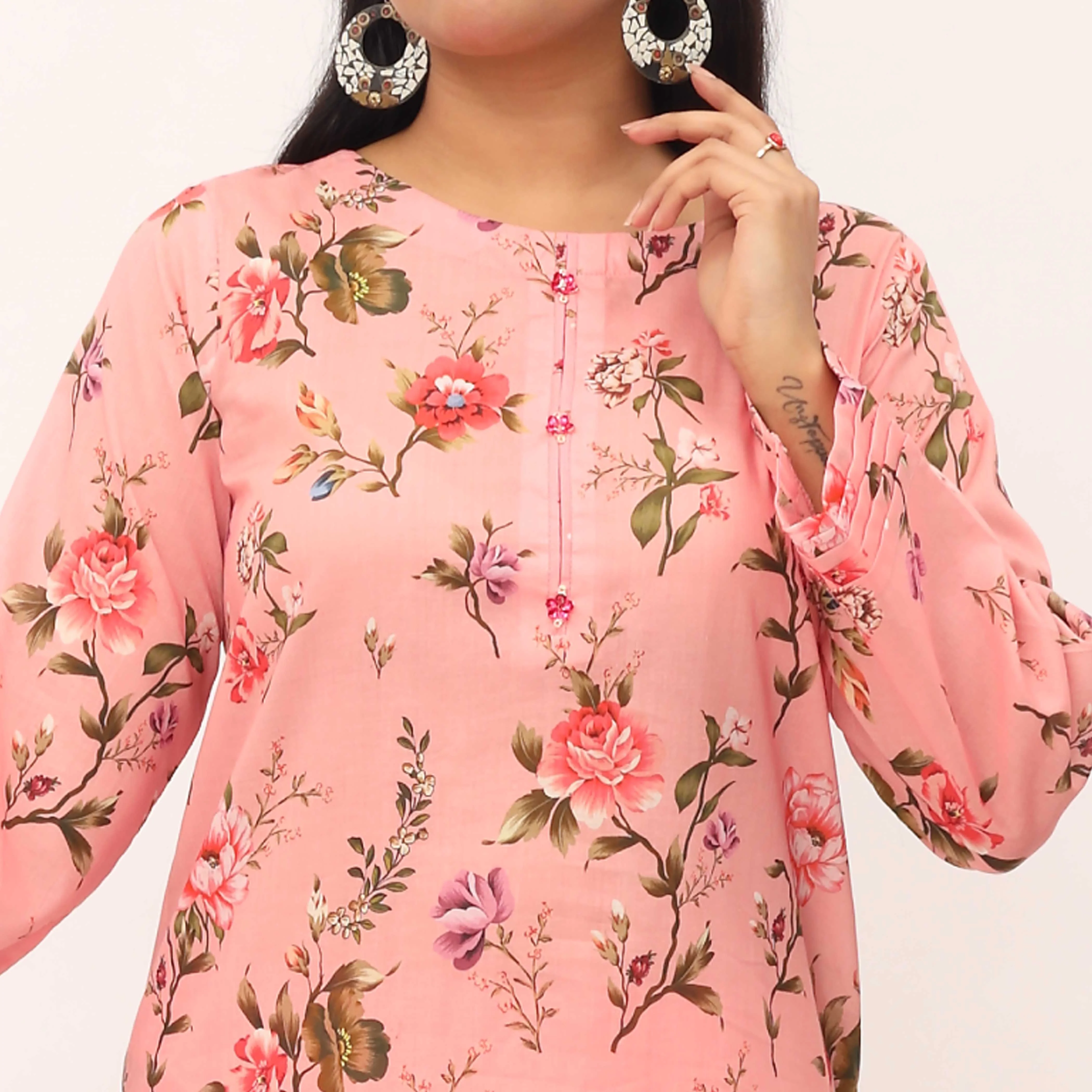 3PC- Digital Printed Lawn Suit PS5386 - Image 2