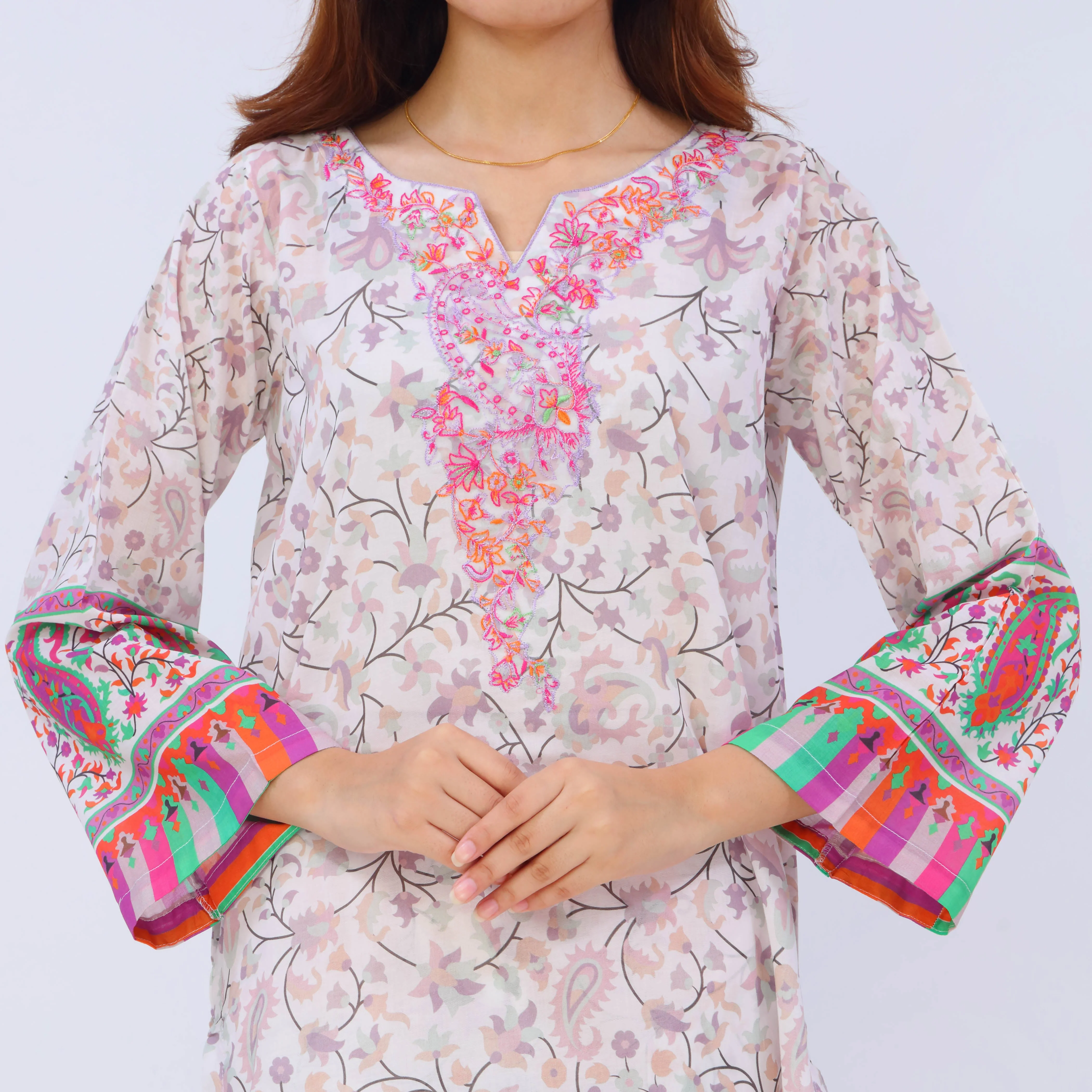 3PC- Digital Printed Lawn Suit PS5428 - Image 3
