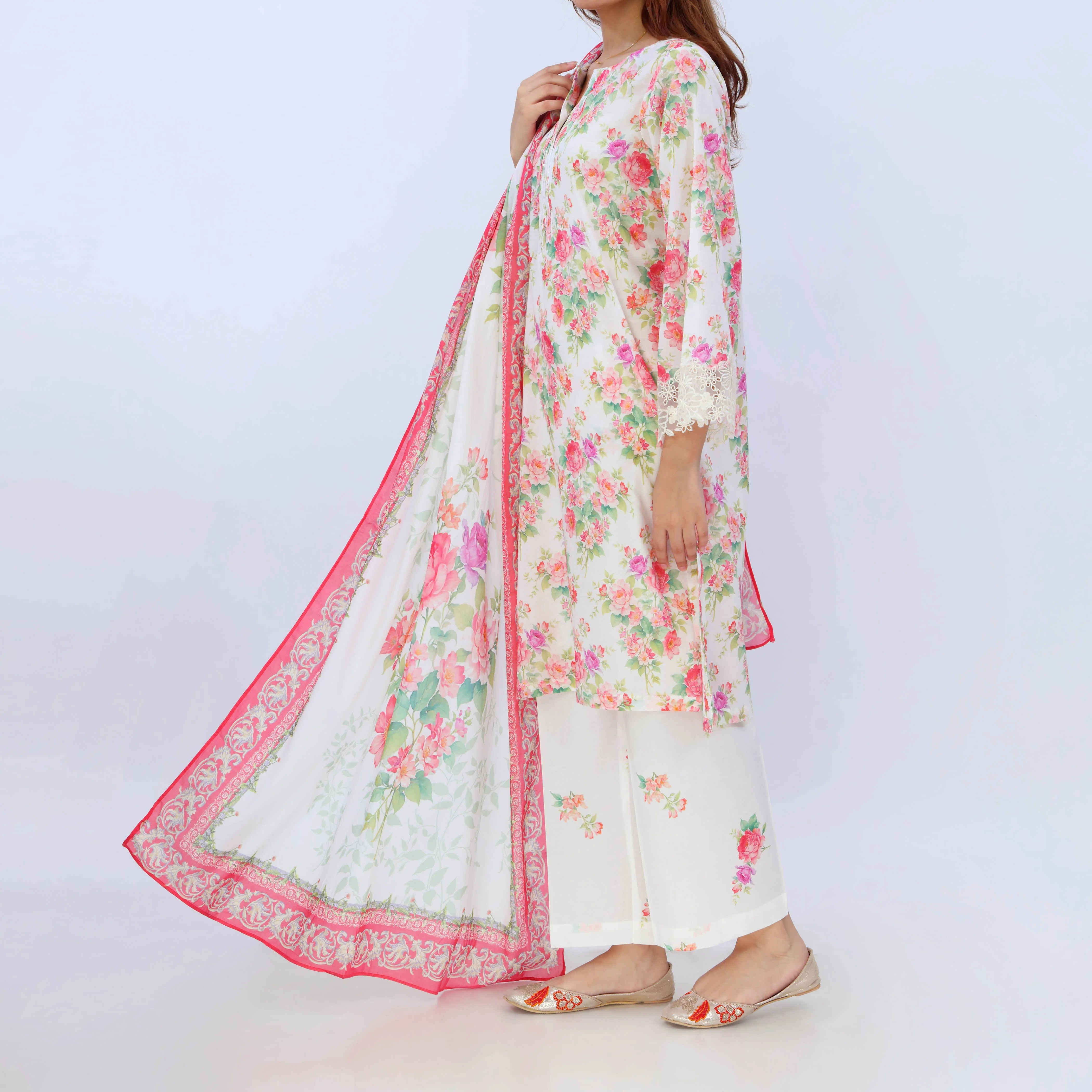 3PC- Digital Printed Lawn Suit PS5430 - Image 4