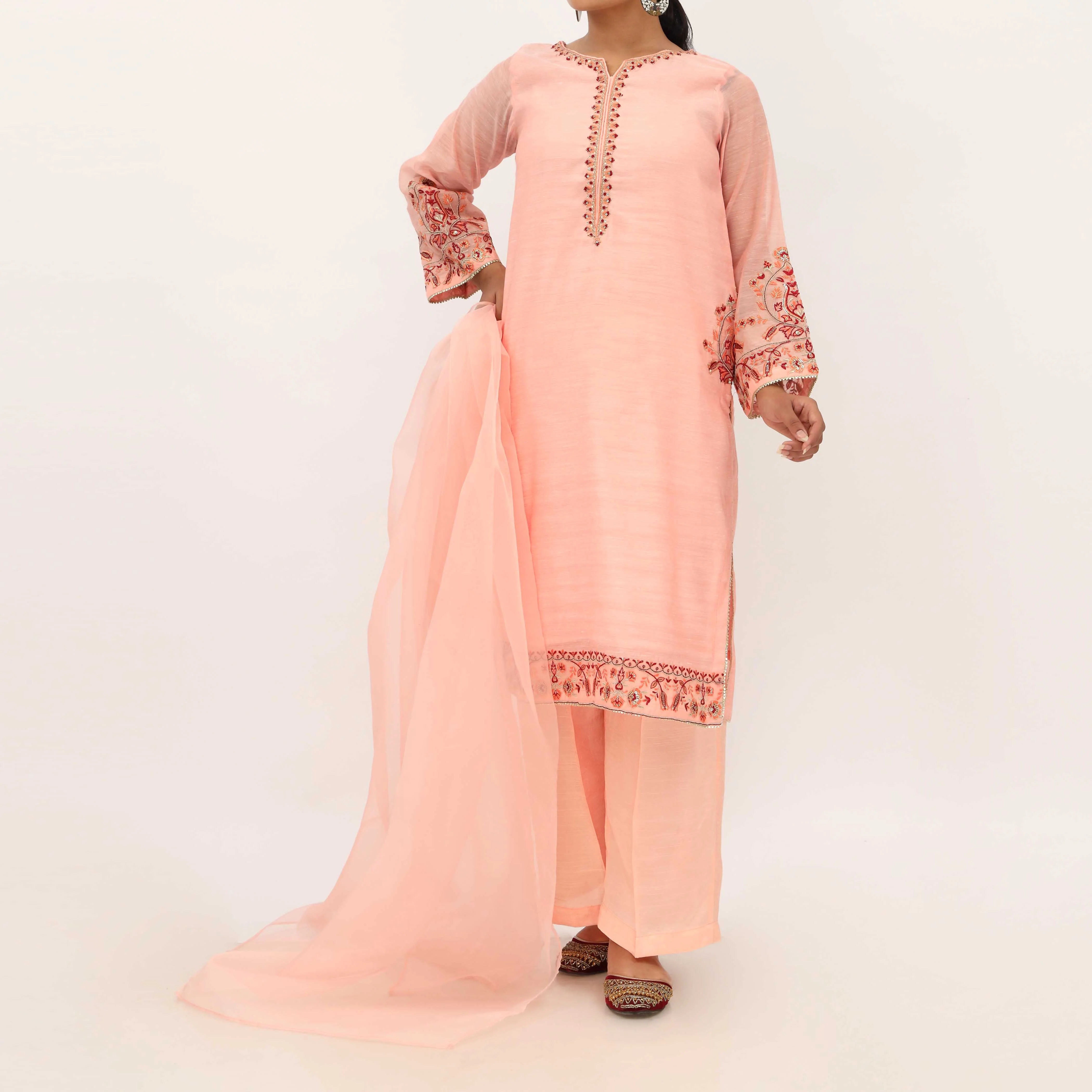 3PC- Paper Cotton Suit PS5245 - Image 2