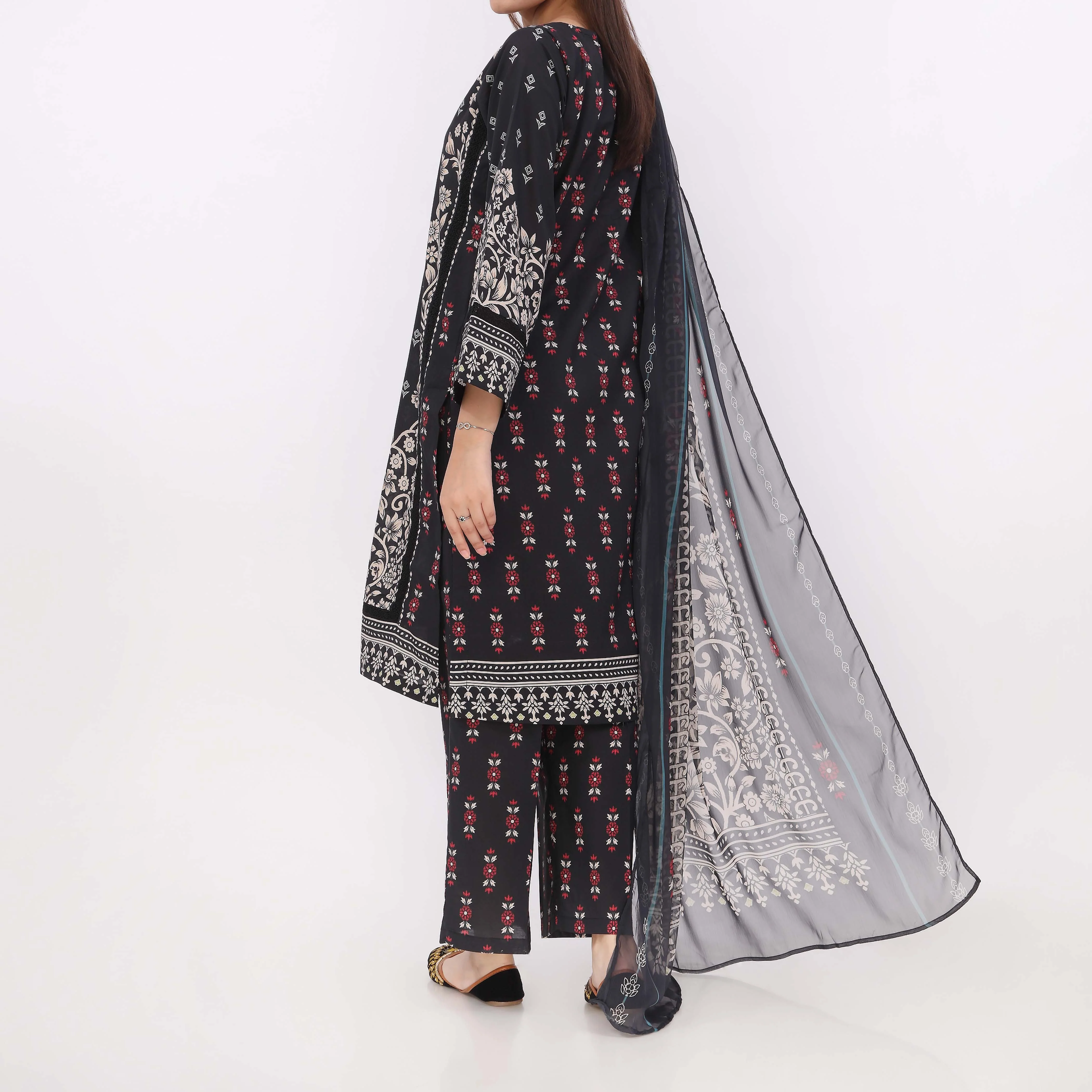 Rohina<br>3 PC Printed Suit PW5161 - Image 5