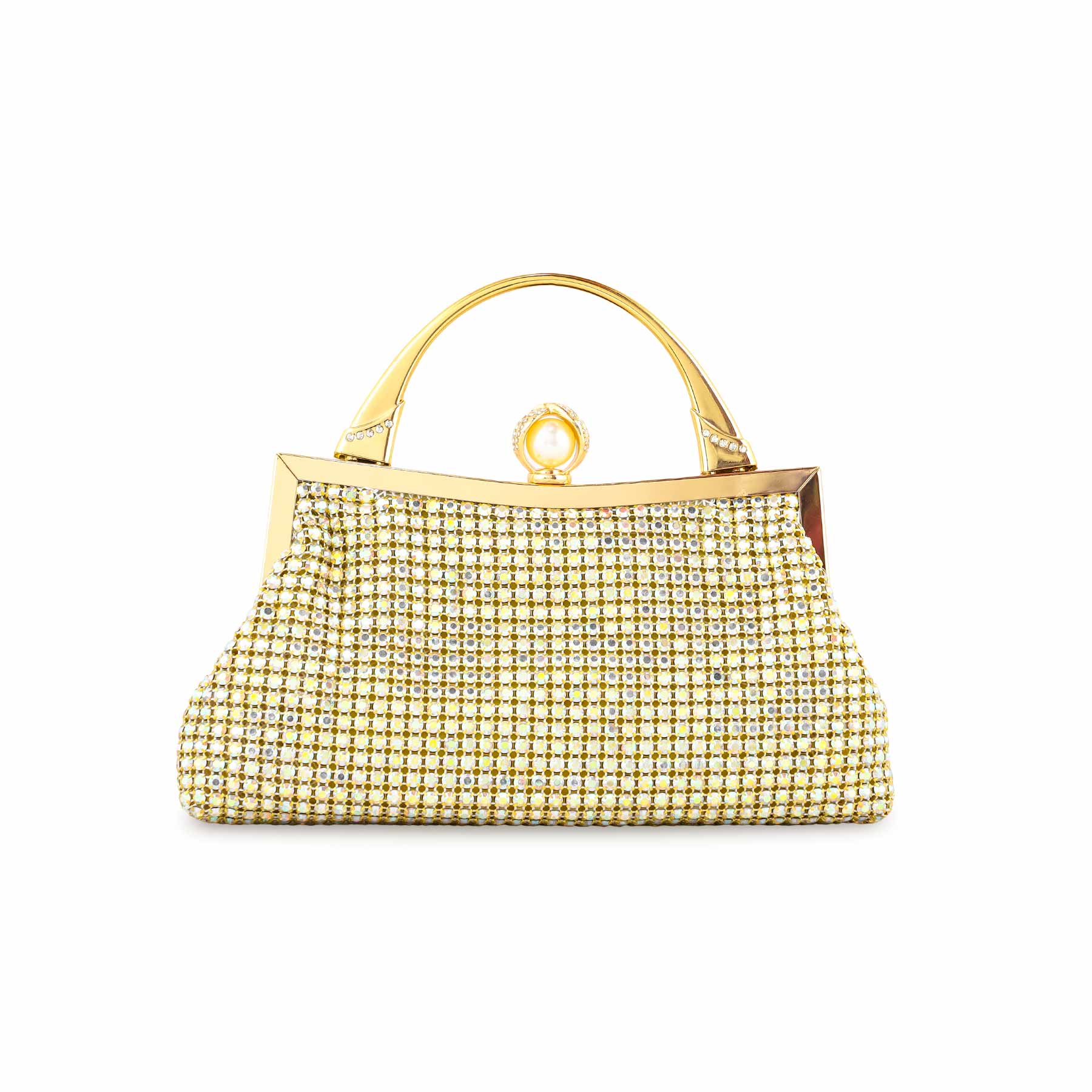 AB Golden Bridal Clutch p24272 - Image 4