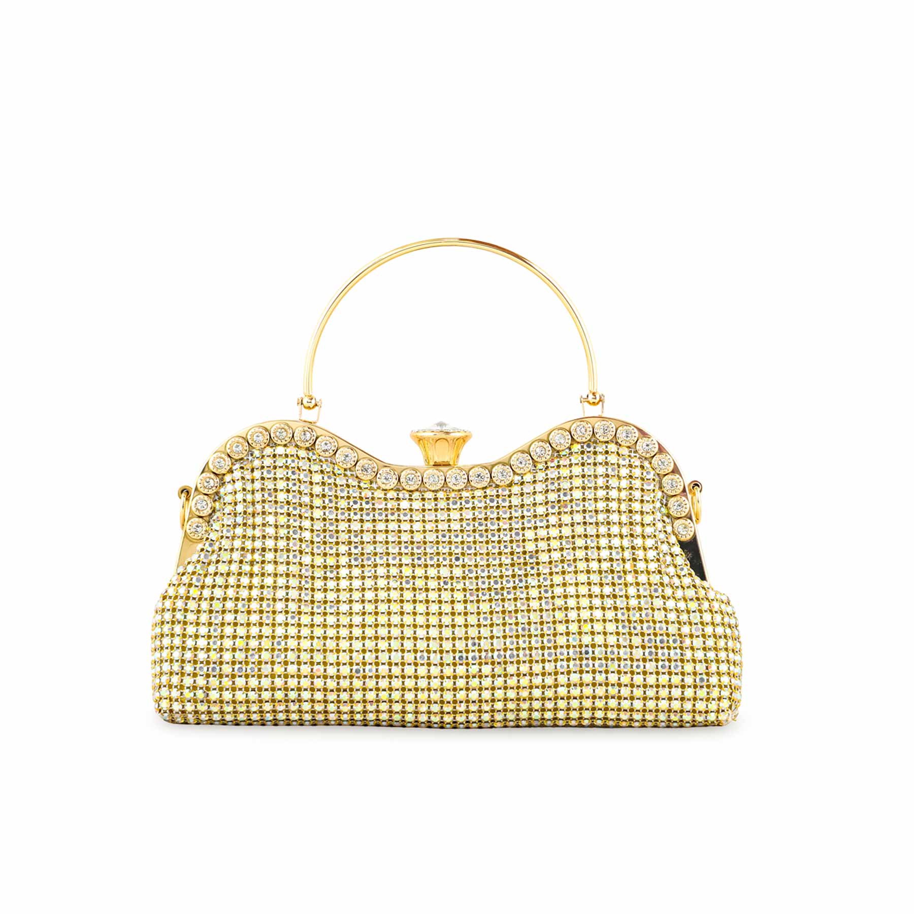 AB Golden Bridal Clutch P24300 - Image 2