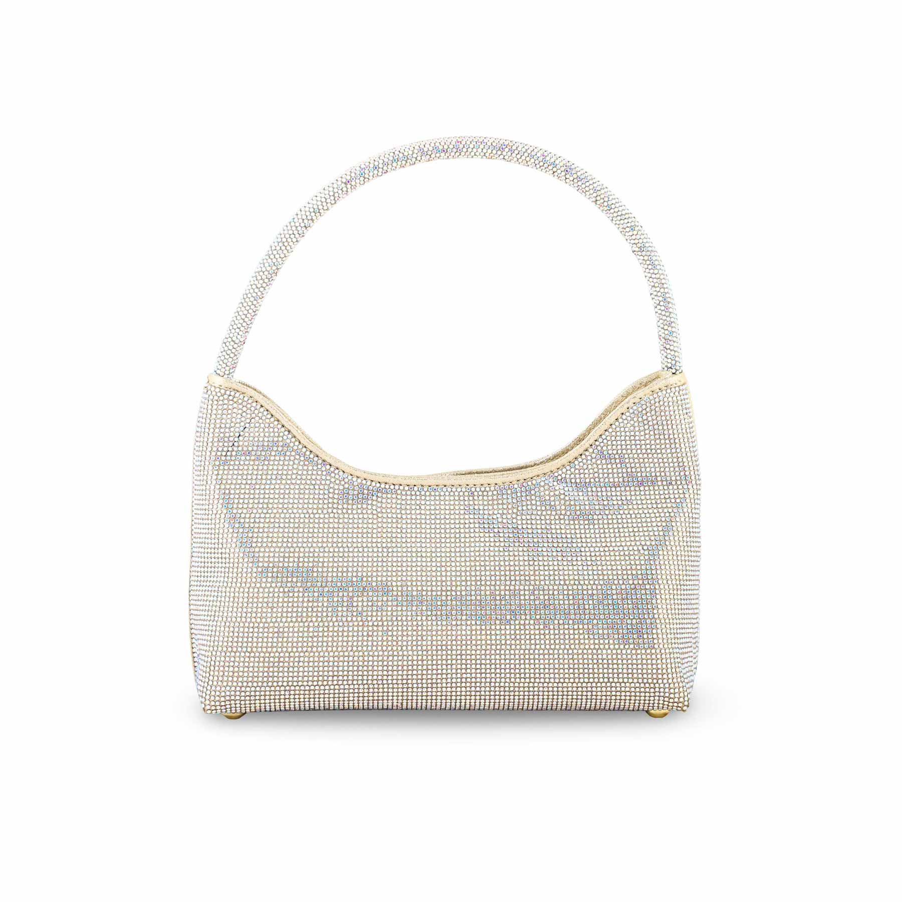AB Golden Fancy Clutch For Women P24372 - Image 2