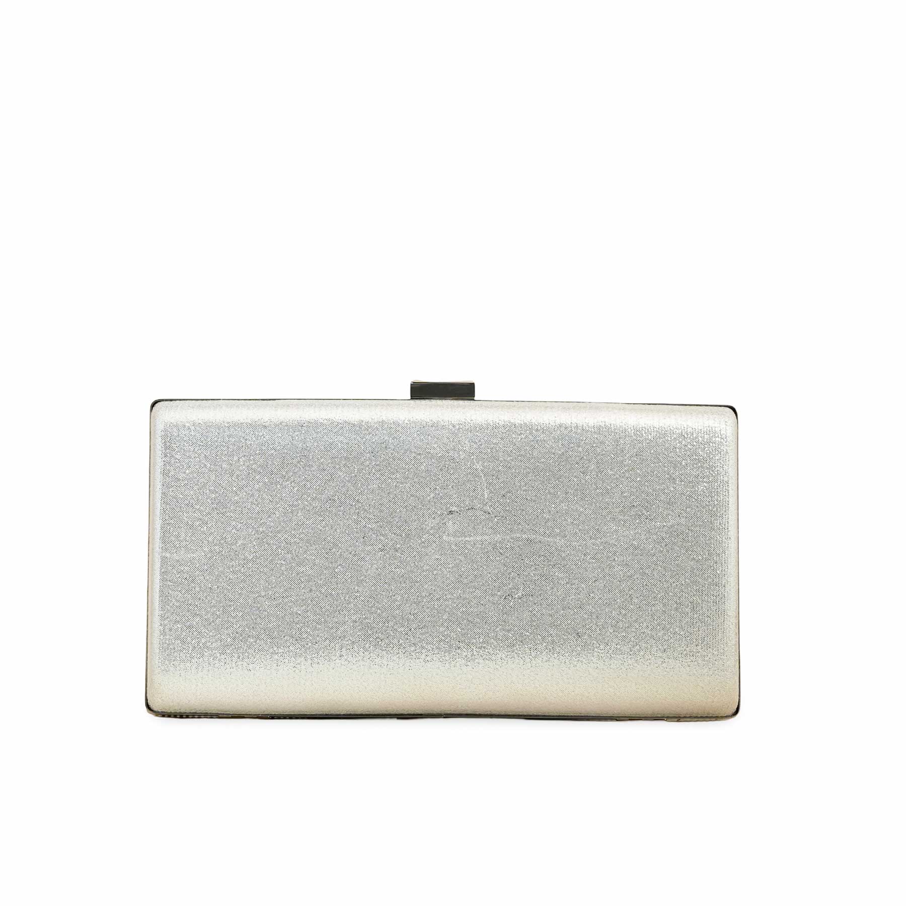 AB Silver Fancy Clutch p24233 - Image 4