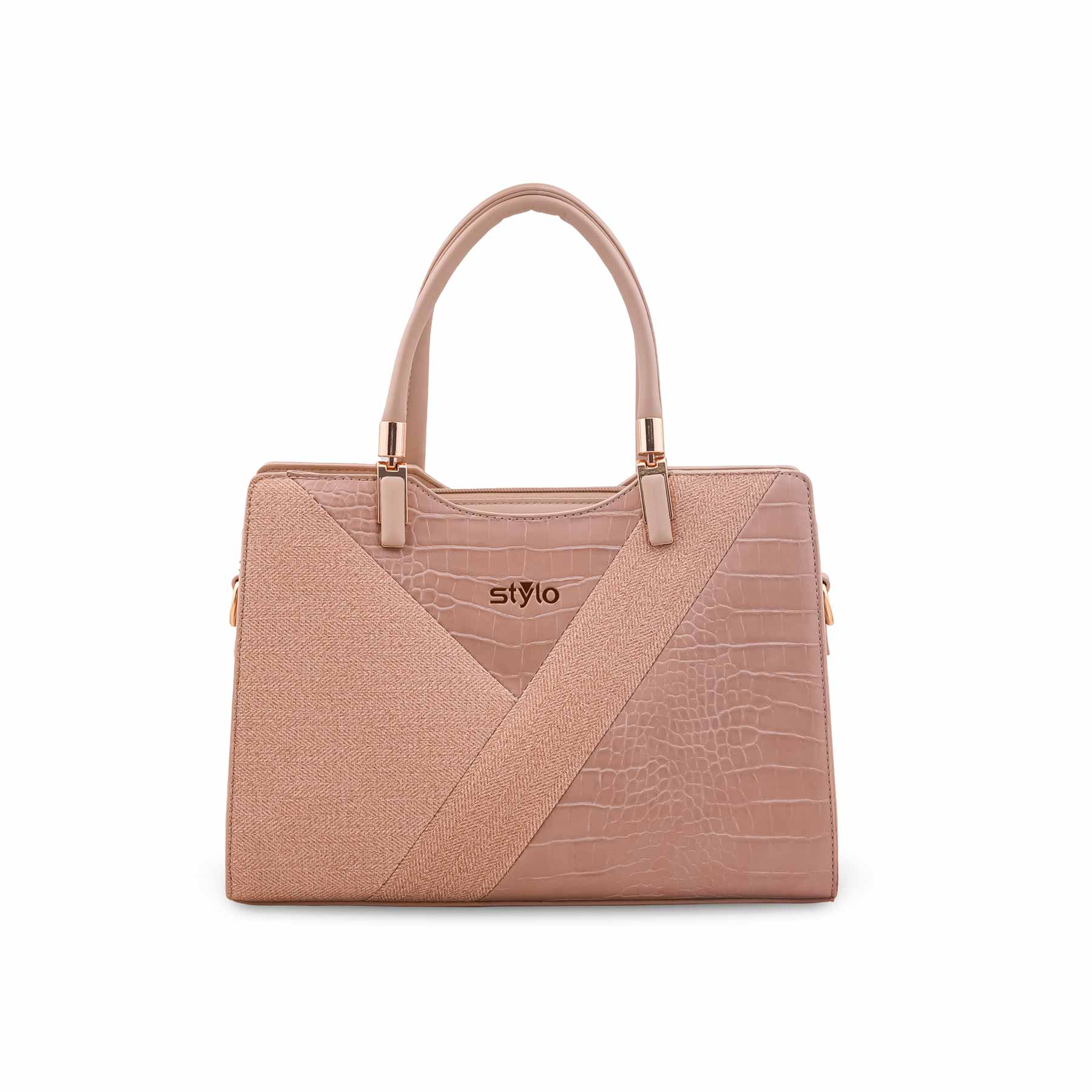 Apricot Formal Hand Bag For Ladies P36568 - Image 2