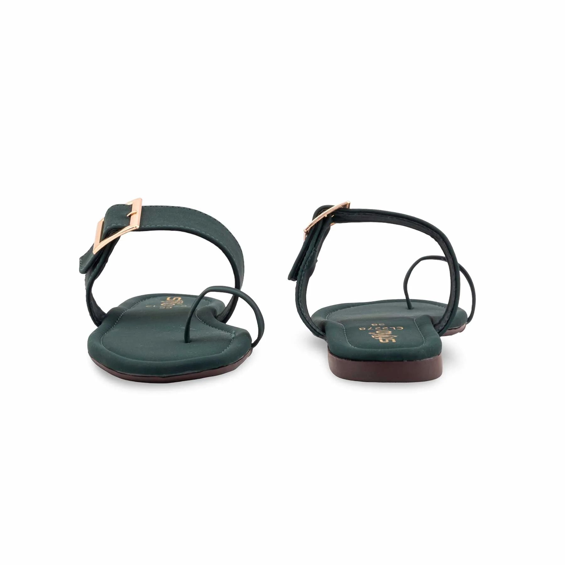 Aqua Green Casual Chappal For Ladies CL2278 - Image 4