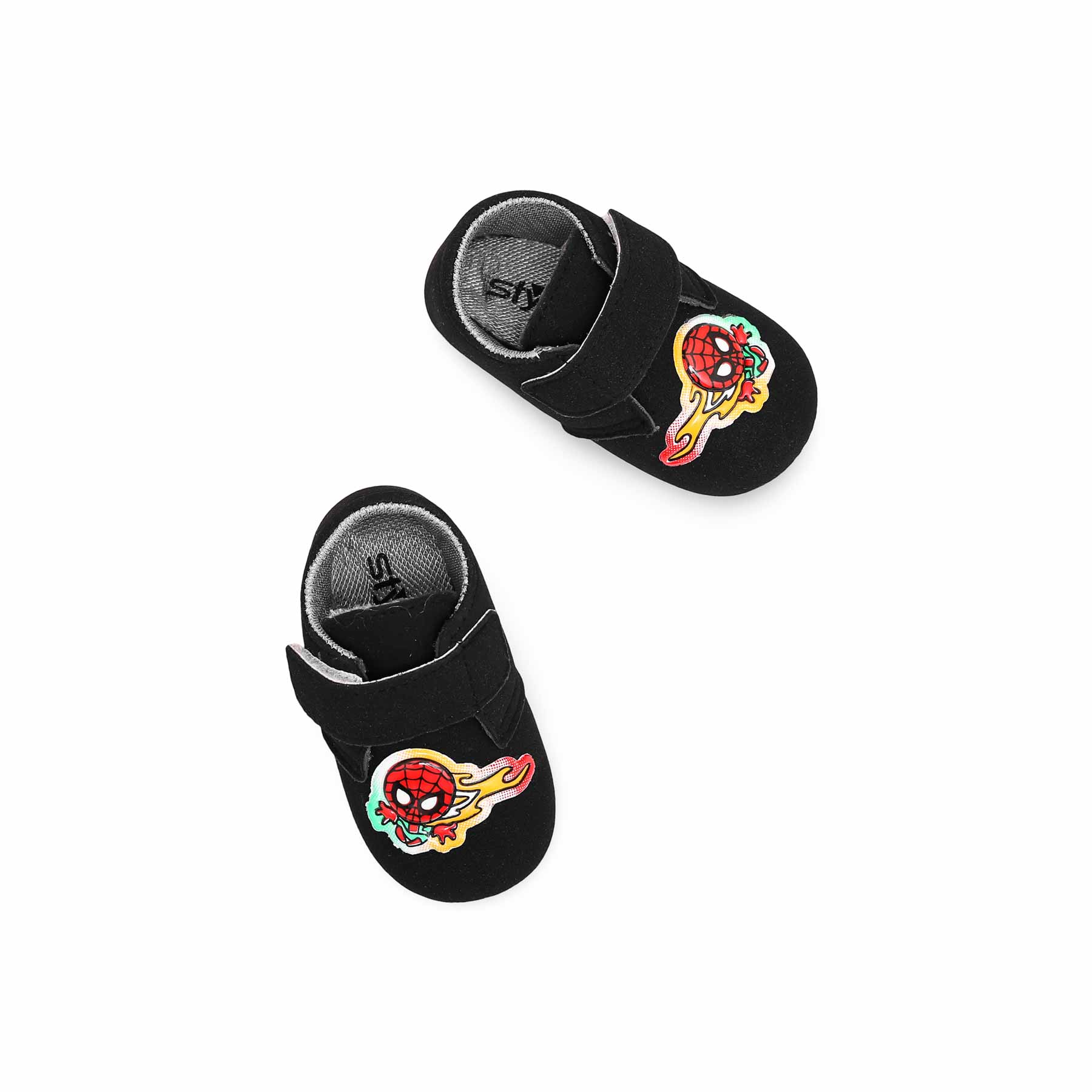 Babies Black Casual Booties KD9778 - Image 4