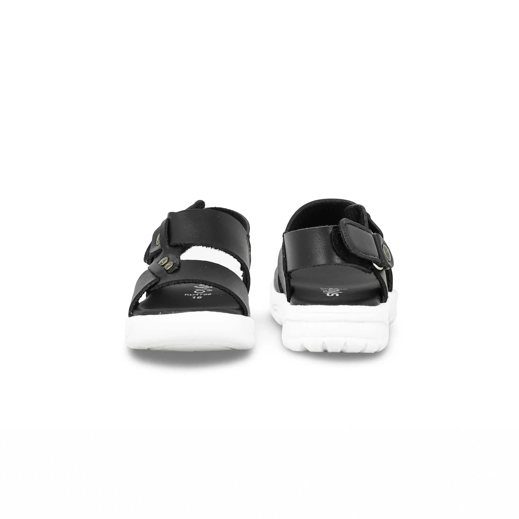 Babies Black Casual Sandal KD4798 - Image 3