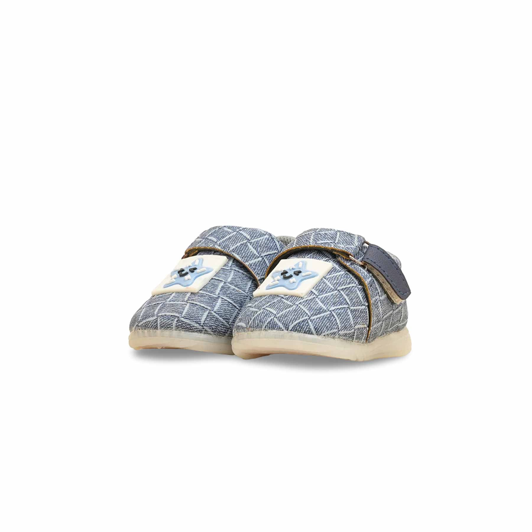 Babies Blue Casual Booties KD2589 - Image 3
