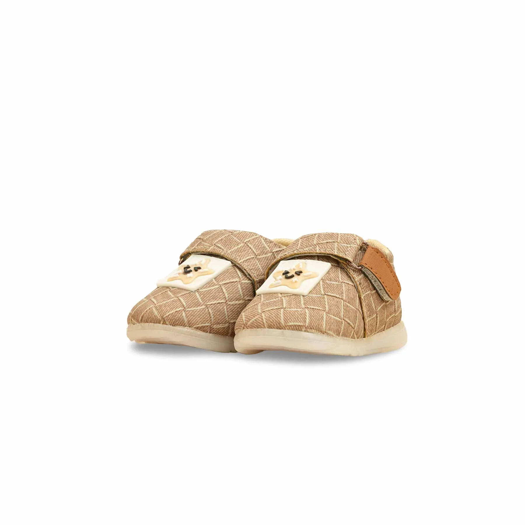 Babies Brown Casual Booties KD2589 - Image 3