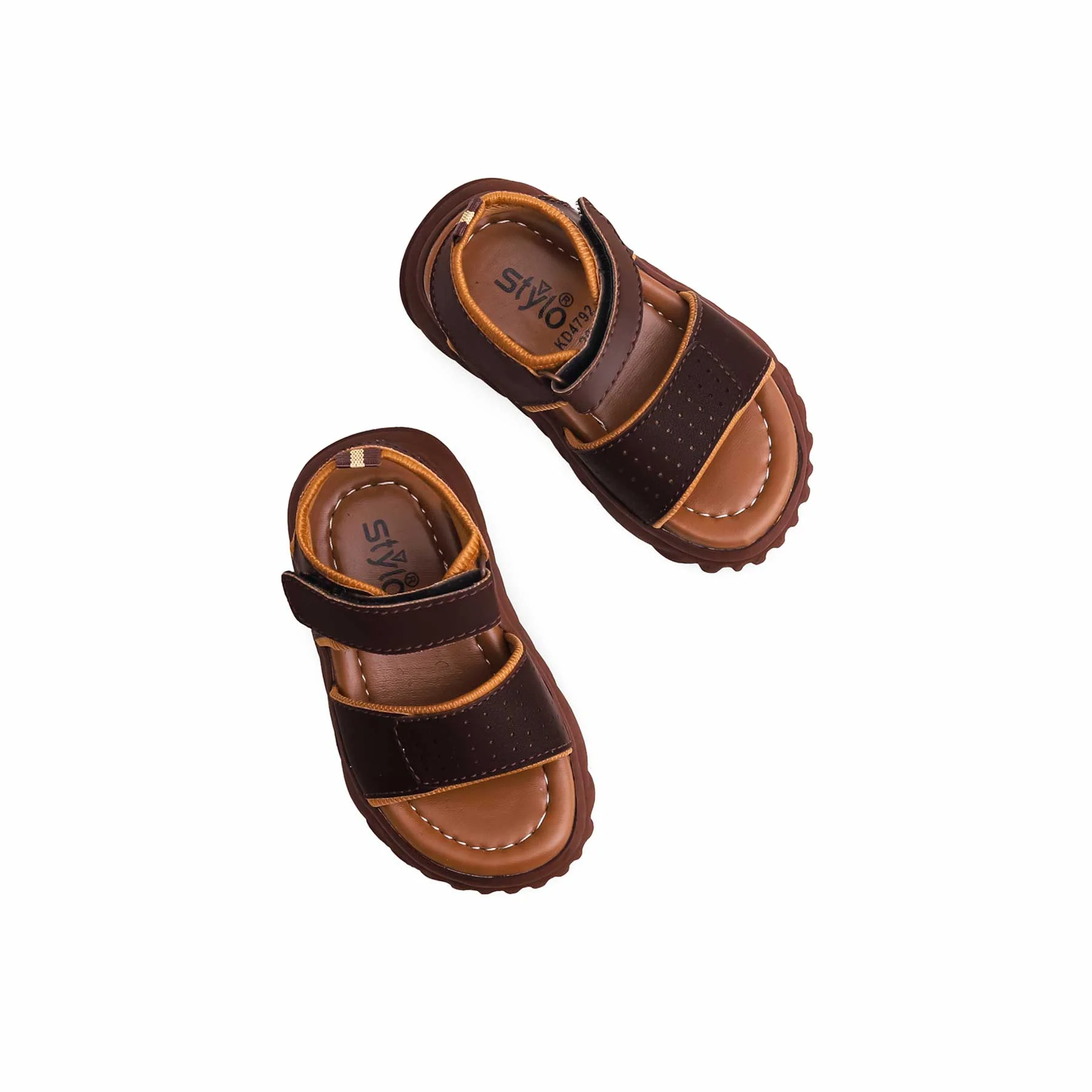 Babies Coffee Casual Sandal KD4792 - Image 5