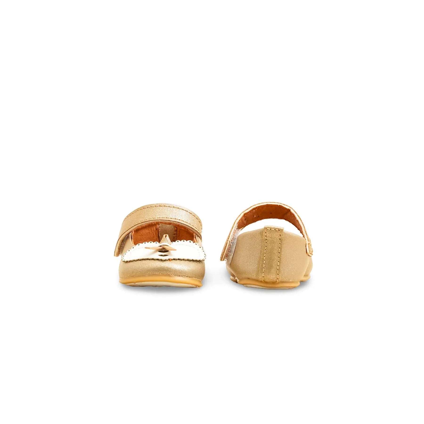 Babies Golden Casual Booties KD1971 - Image 4