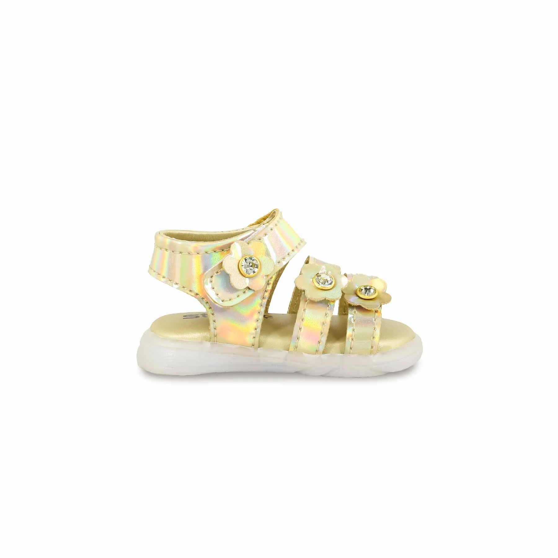 Babies Golden Casual Sandal KD4802 - Image 2