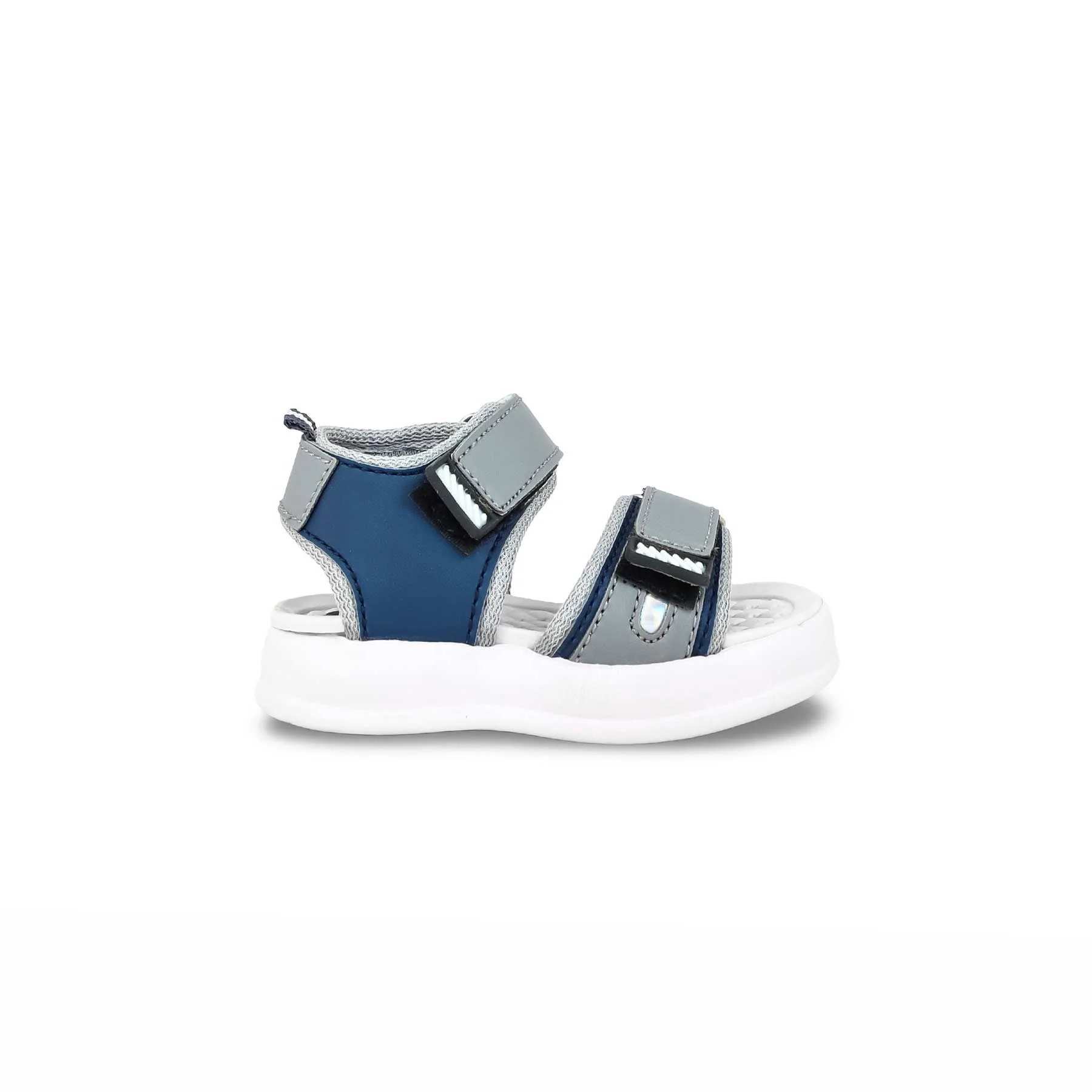 Babies Grey Casual Sandal KD4827 - Image 2